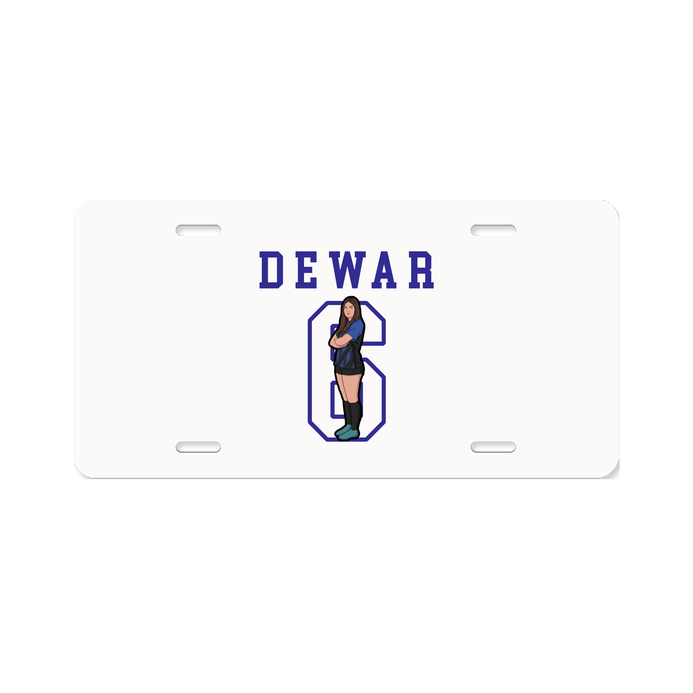 License Plate — Shirsey in Classic