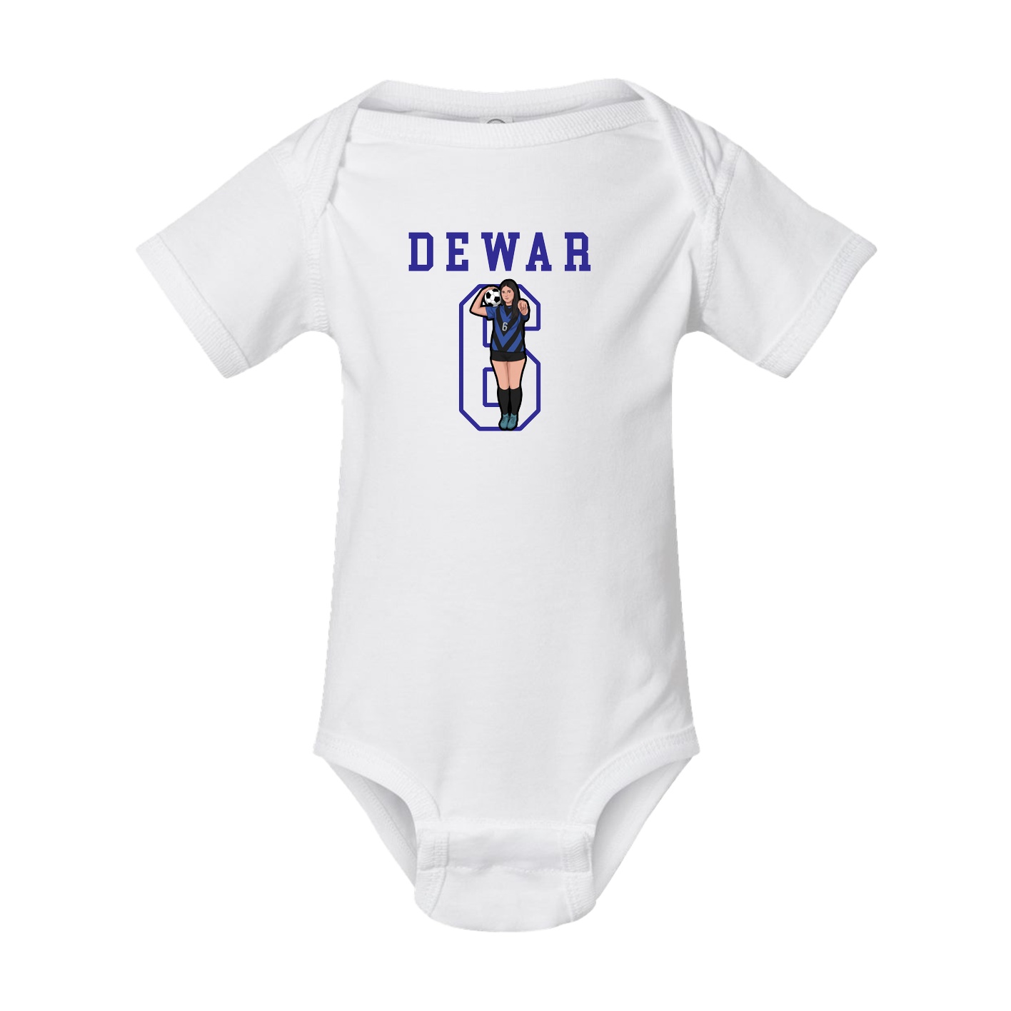 Baby Onesie — Shirsey in White