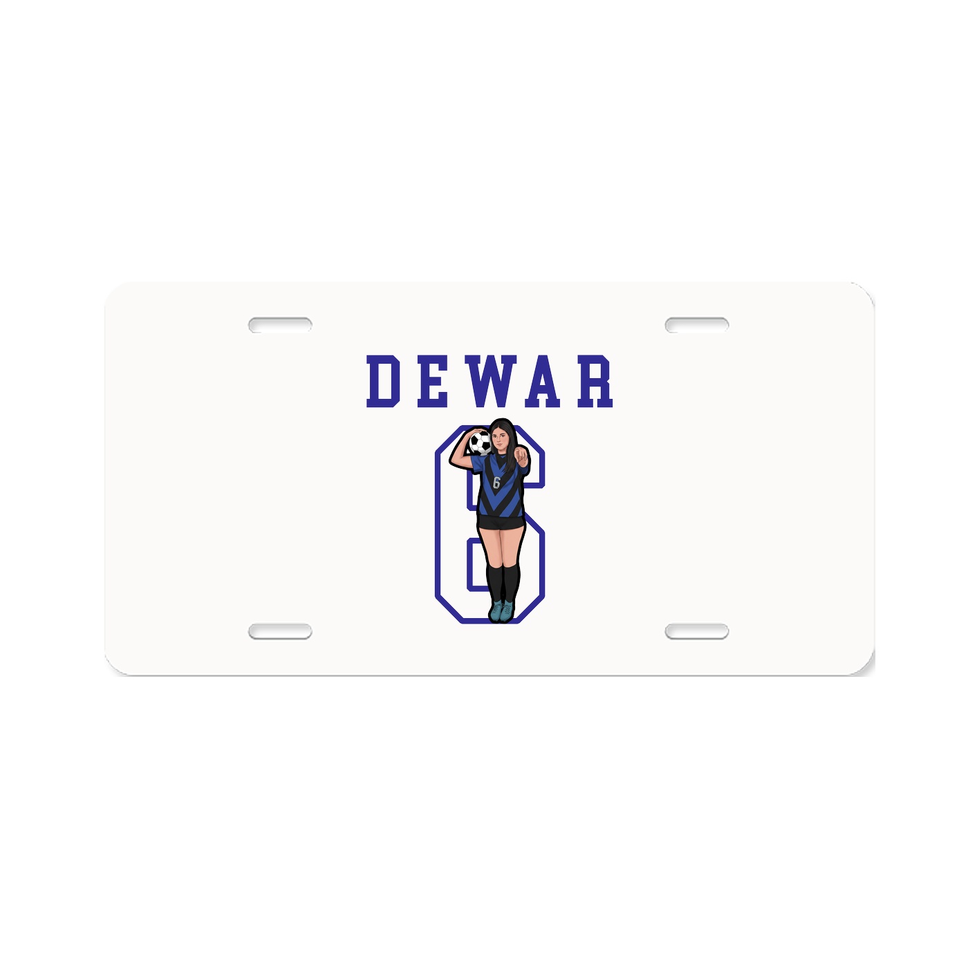 License Plate — Shirsey in Classic