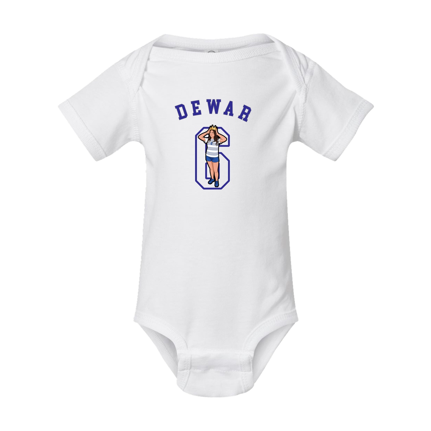 Baby Onesie — Shirsey Arch in White