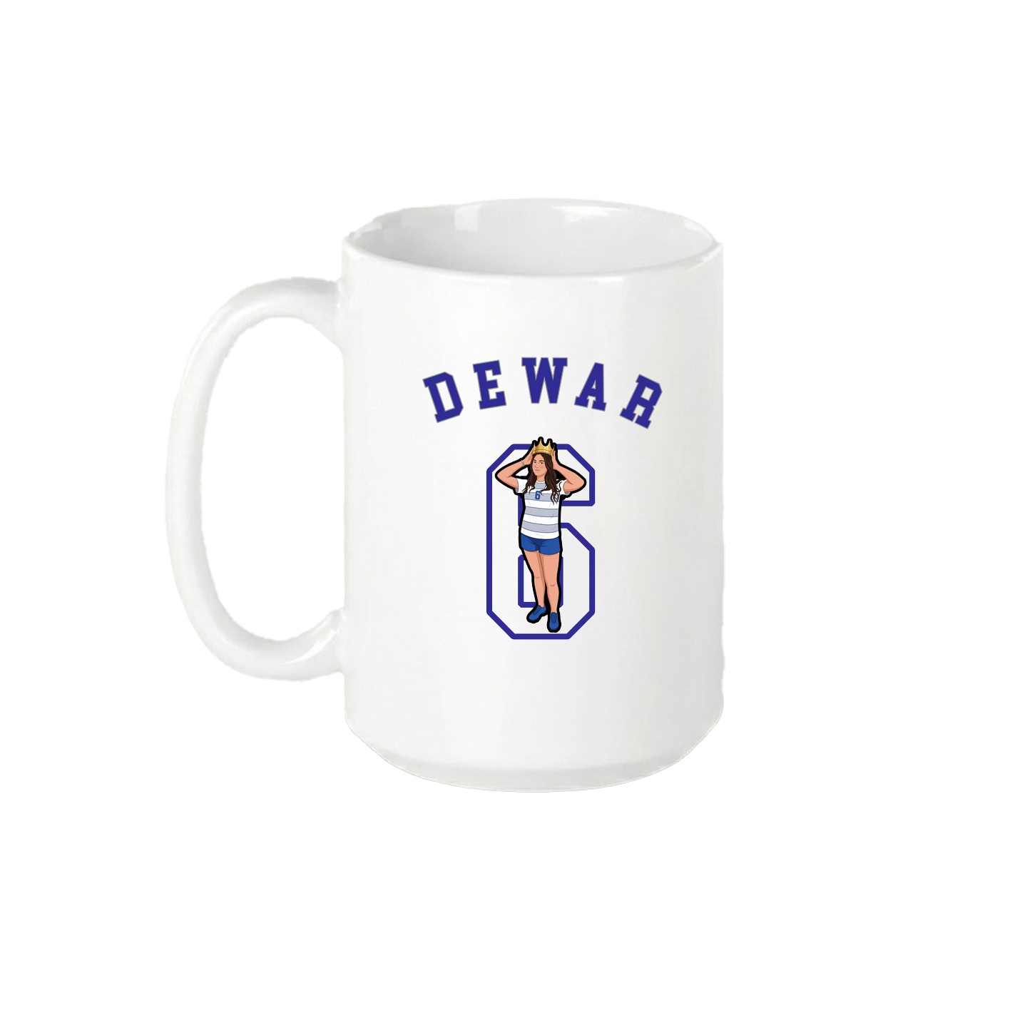 15oz Coffee Mug — Shirsey Arch in White