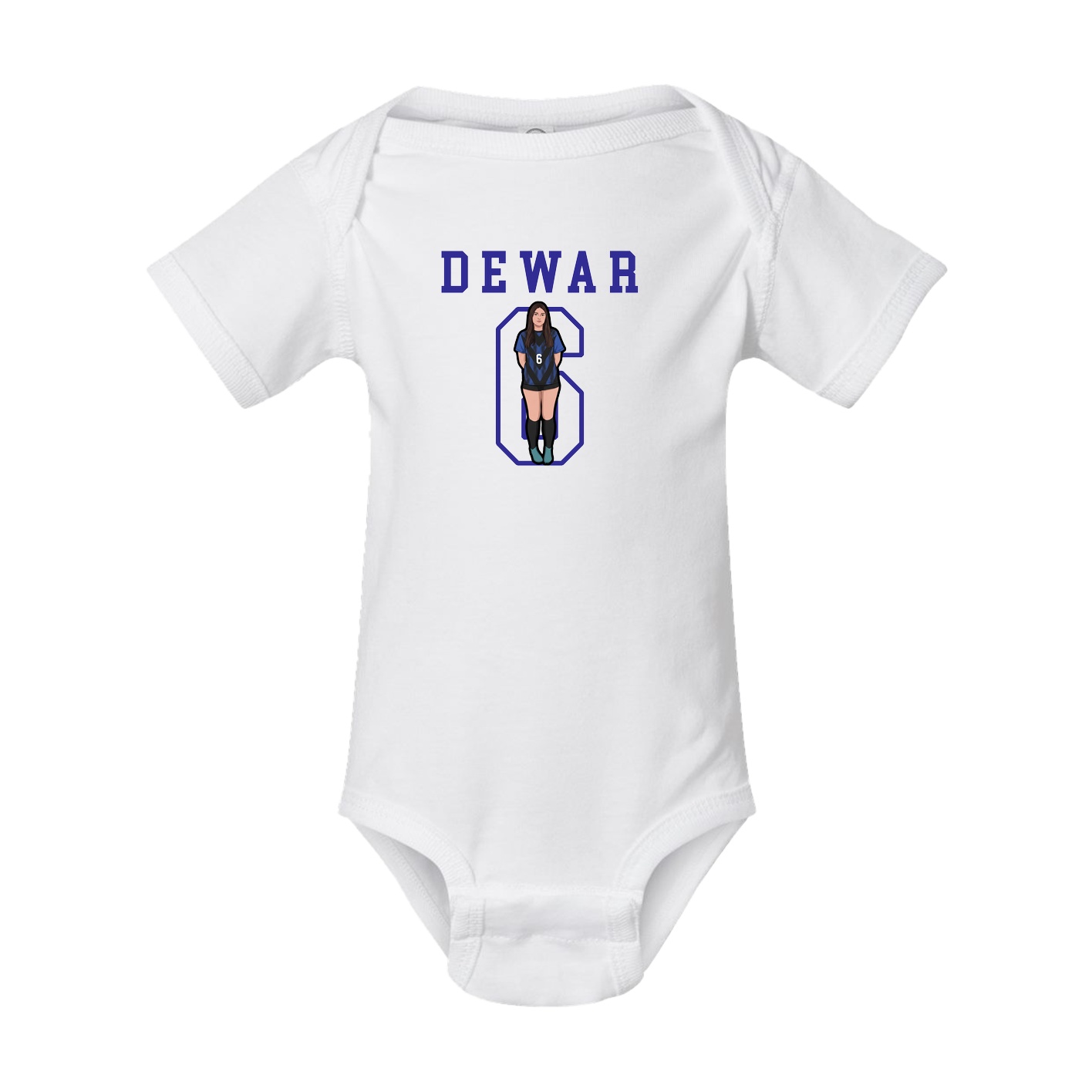 Baby Onesie — Shirsey in White