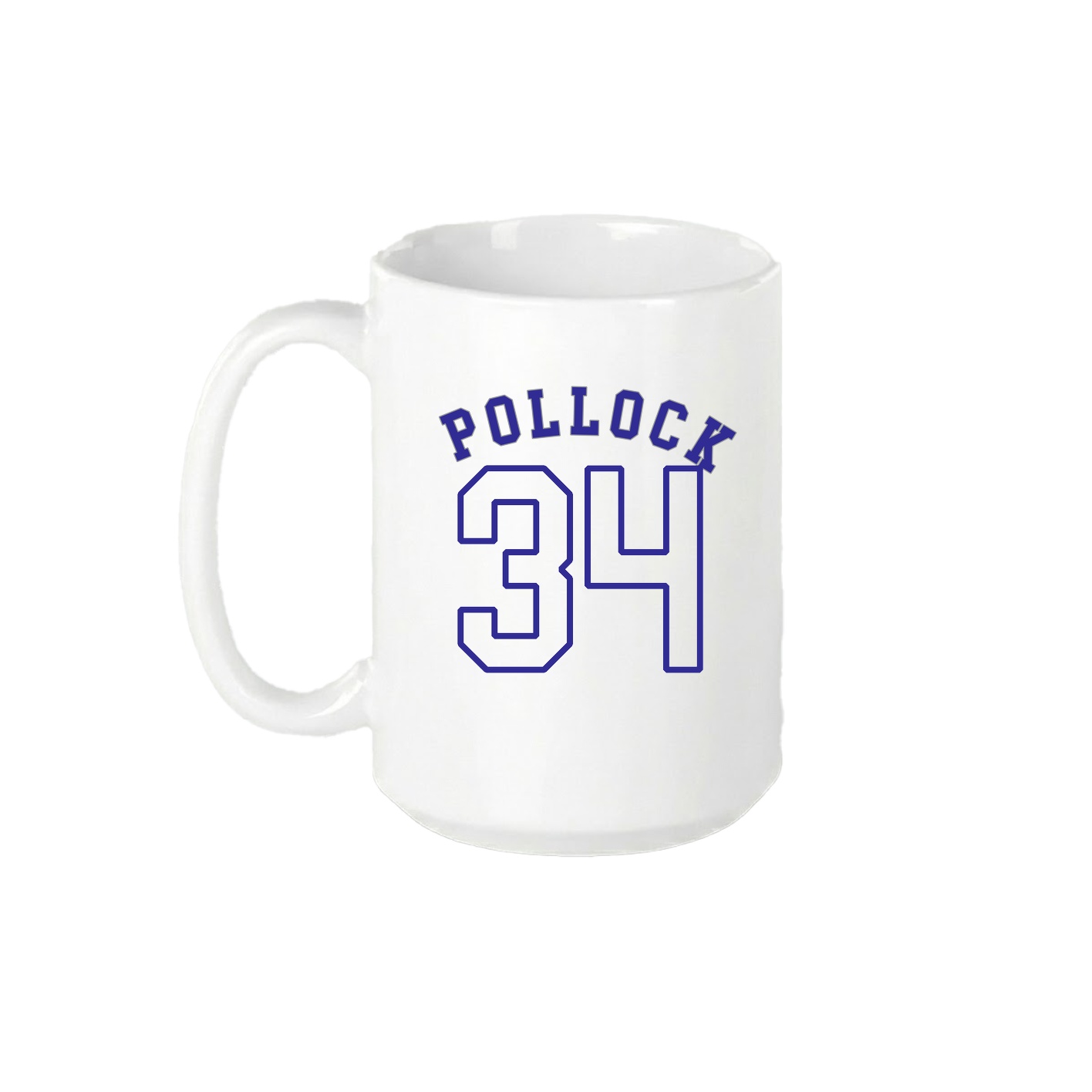 15oz Coffee Mug — Shirsey Arch in White
