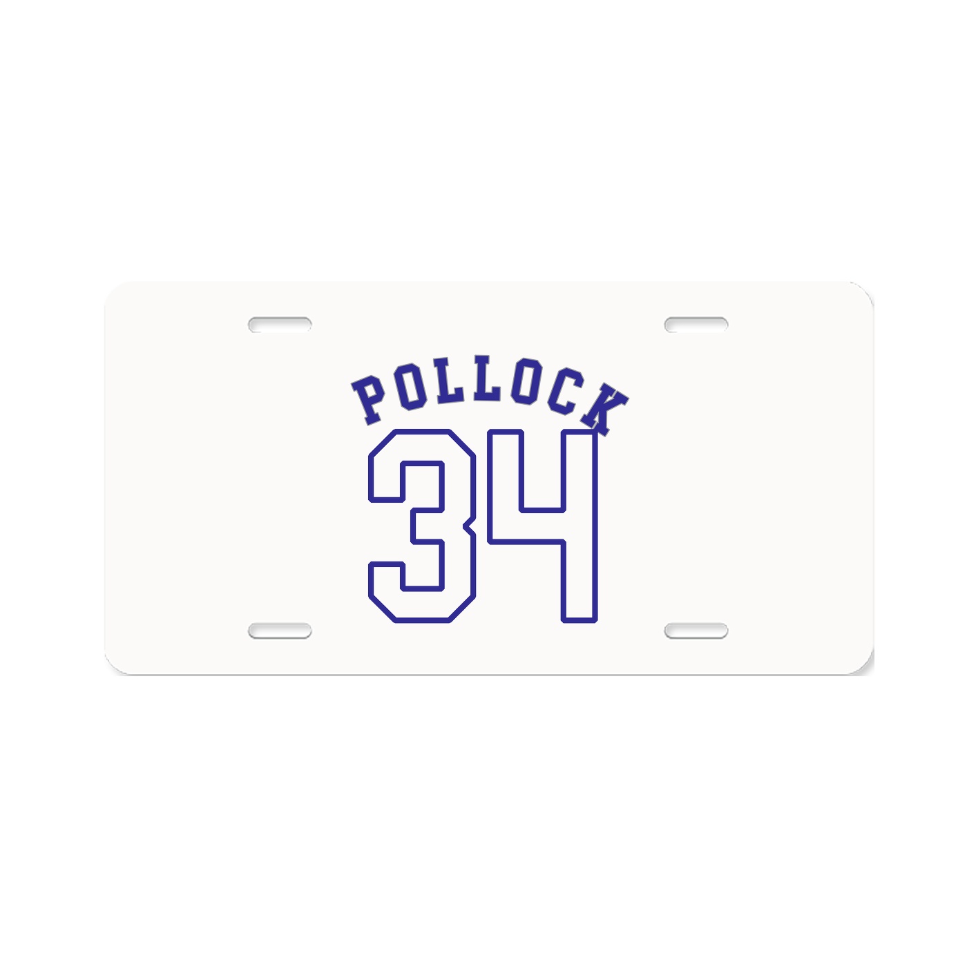 License Plate — Shirsey Arch in Classic