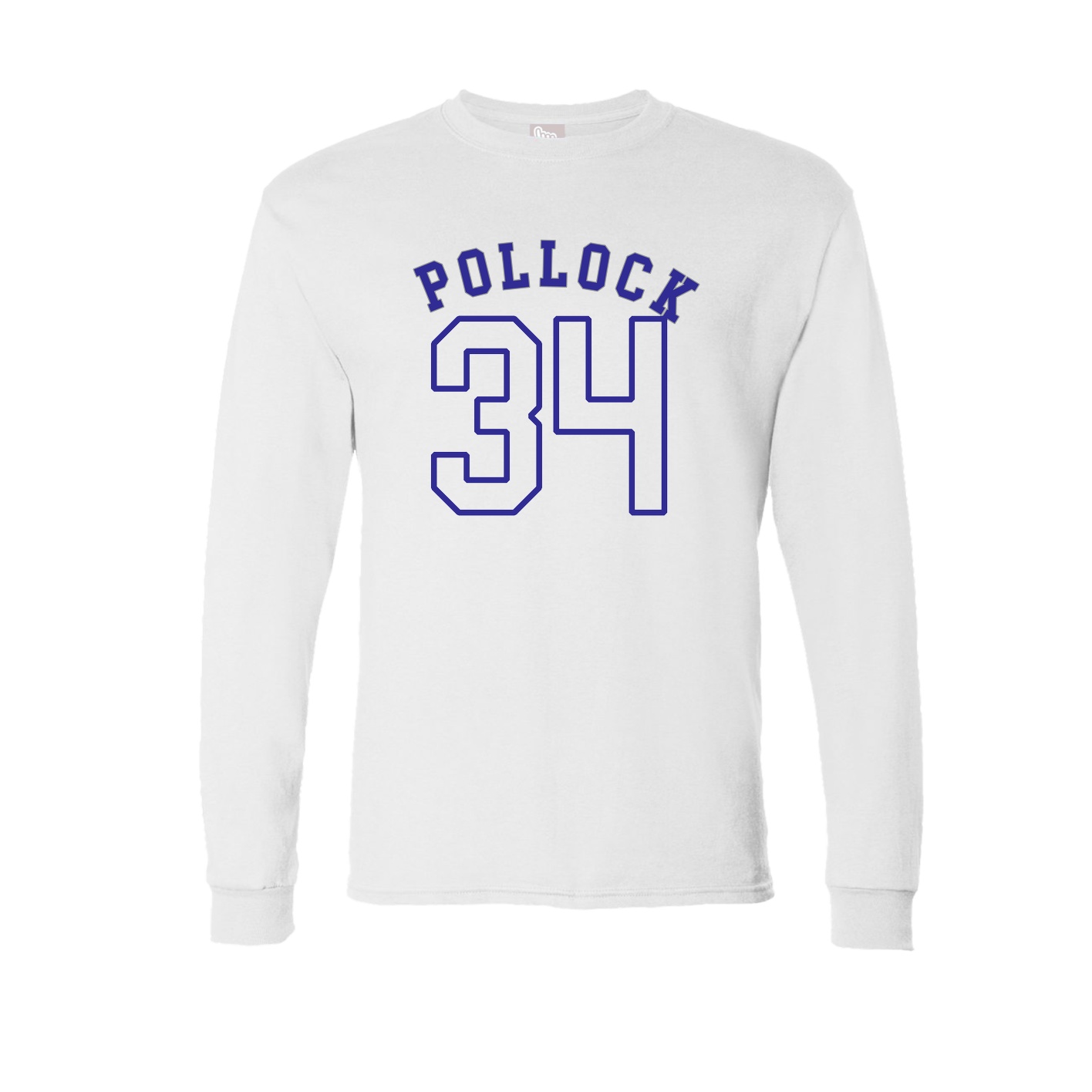 Long Sleeve Tee — Shirsey Arch in White