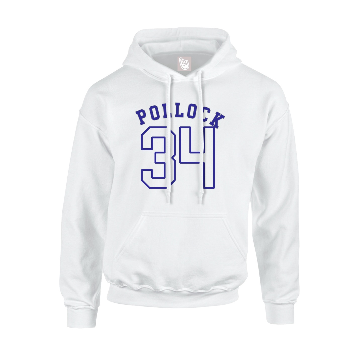 Hoodie — Shirsey Arch in White