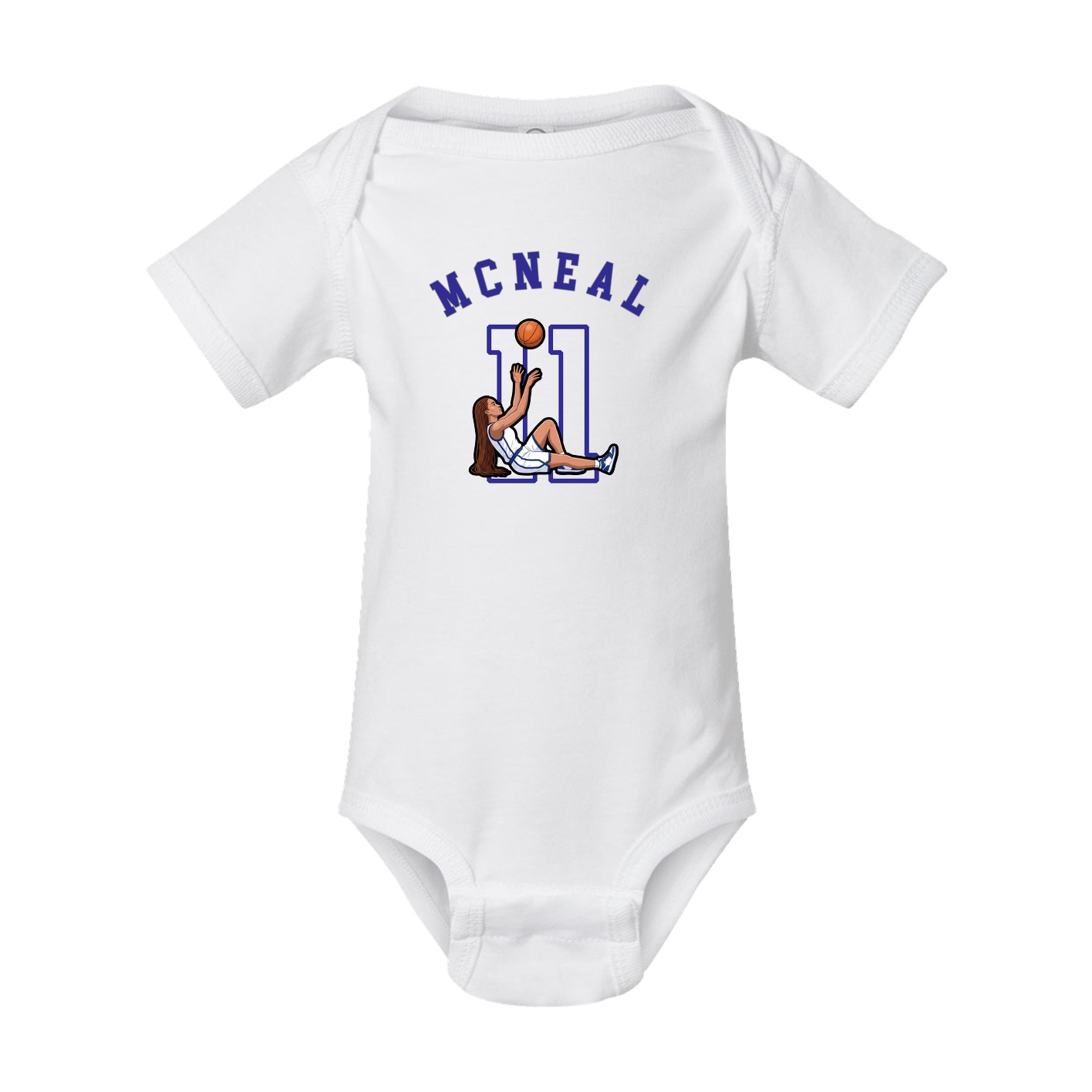 Baby Onesie — Shirsey Arch in White