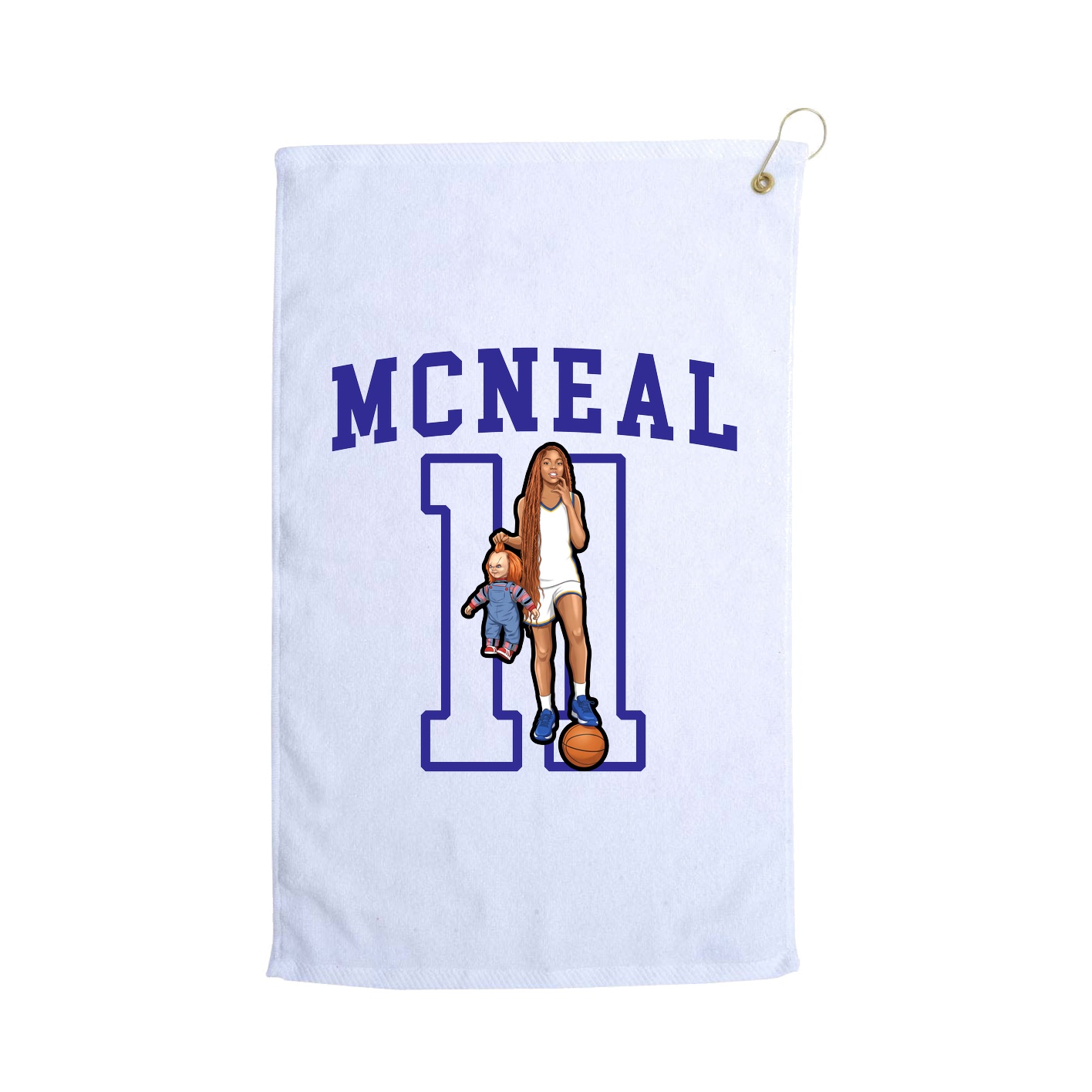 Golf Towel — Shirsey in White