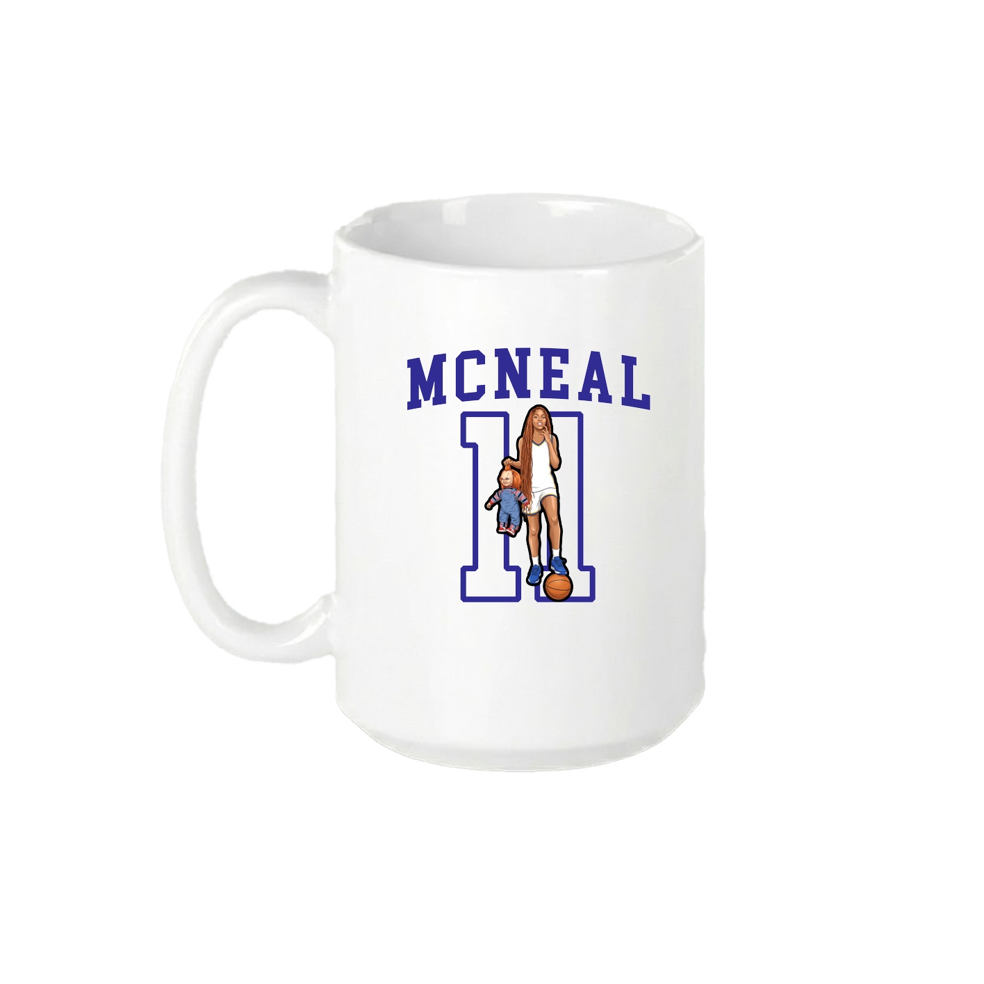 15oz Coffee Mug — Shirsey in White