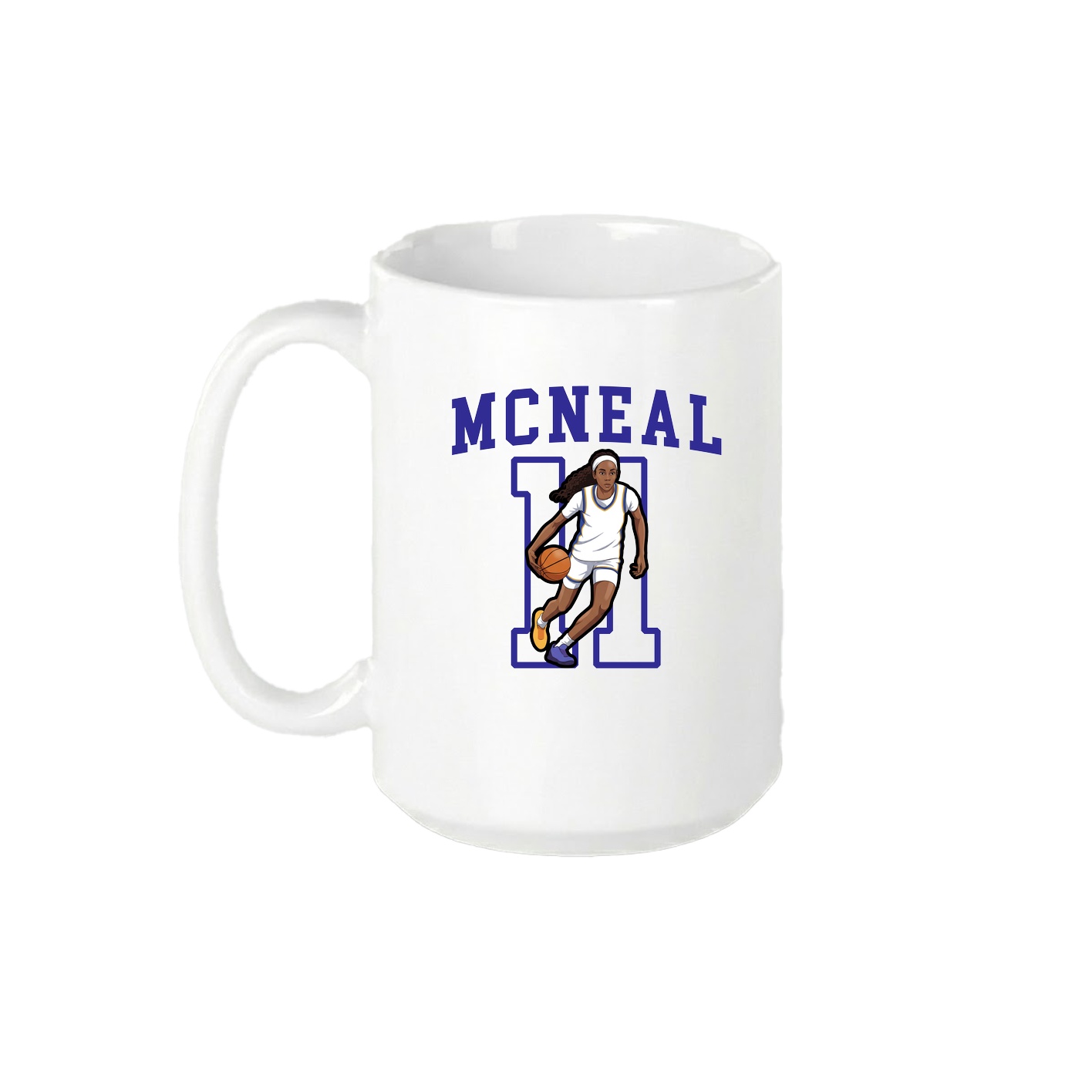 15oz Coffee Mug — Shirsey in White