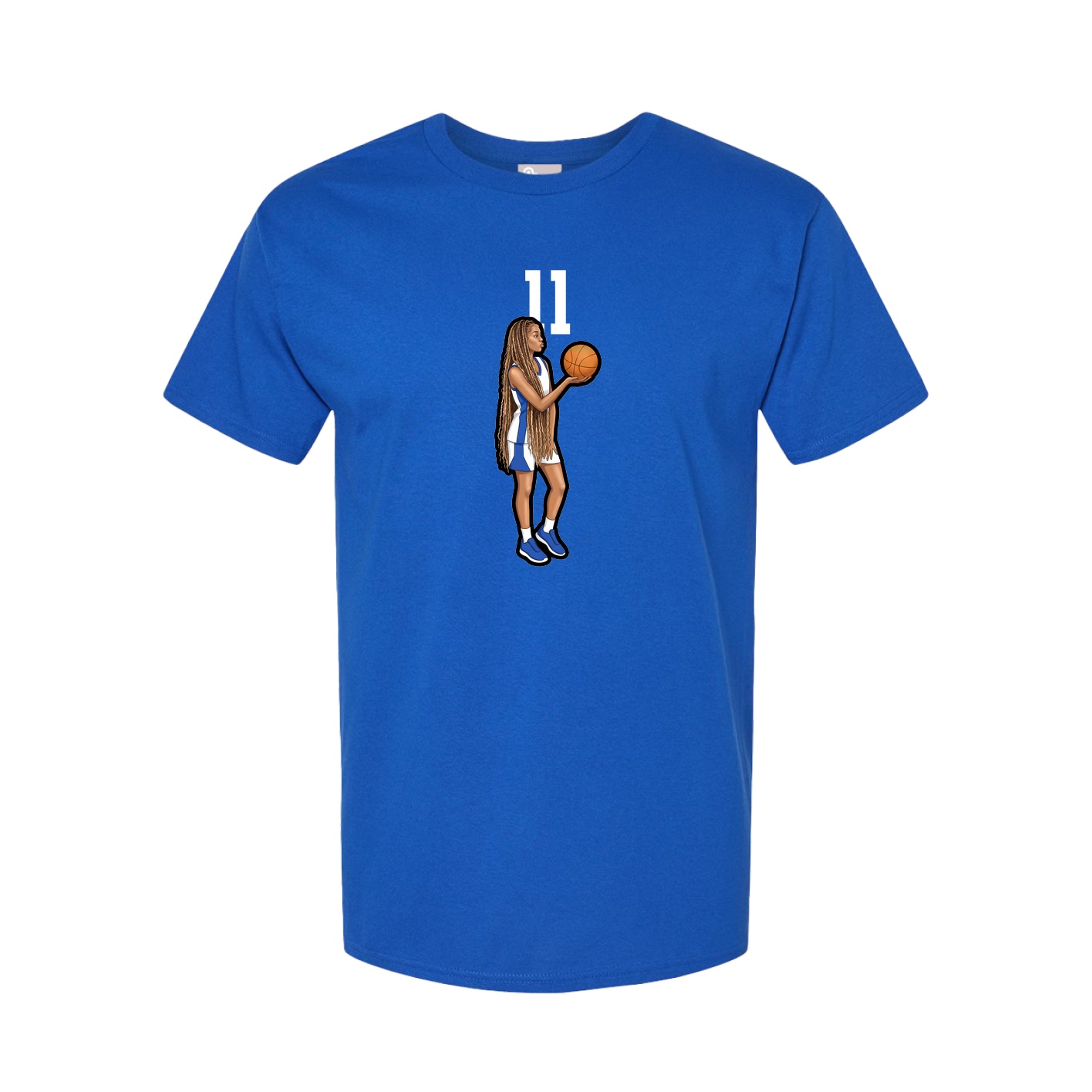 Tee — Number Top in Royal