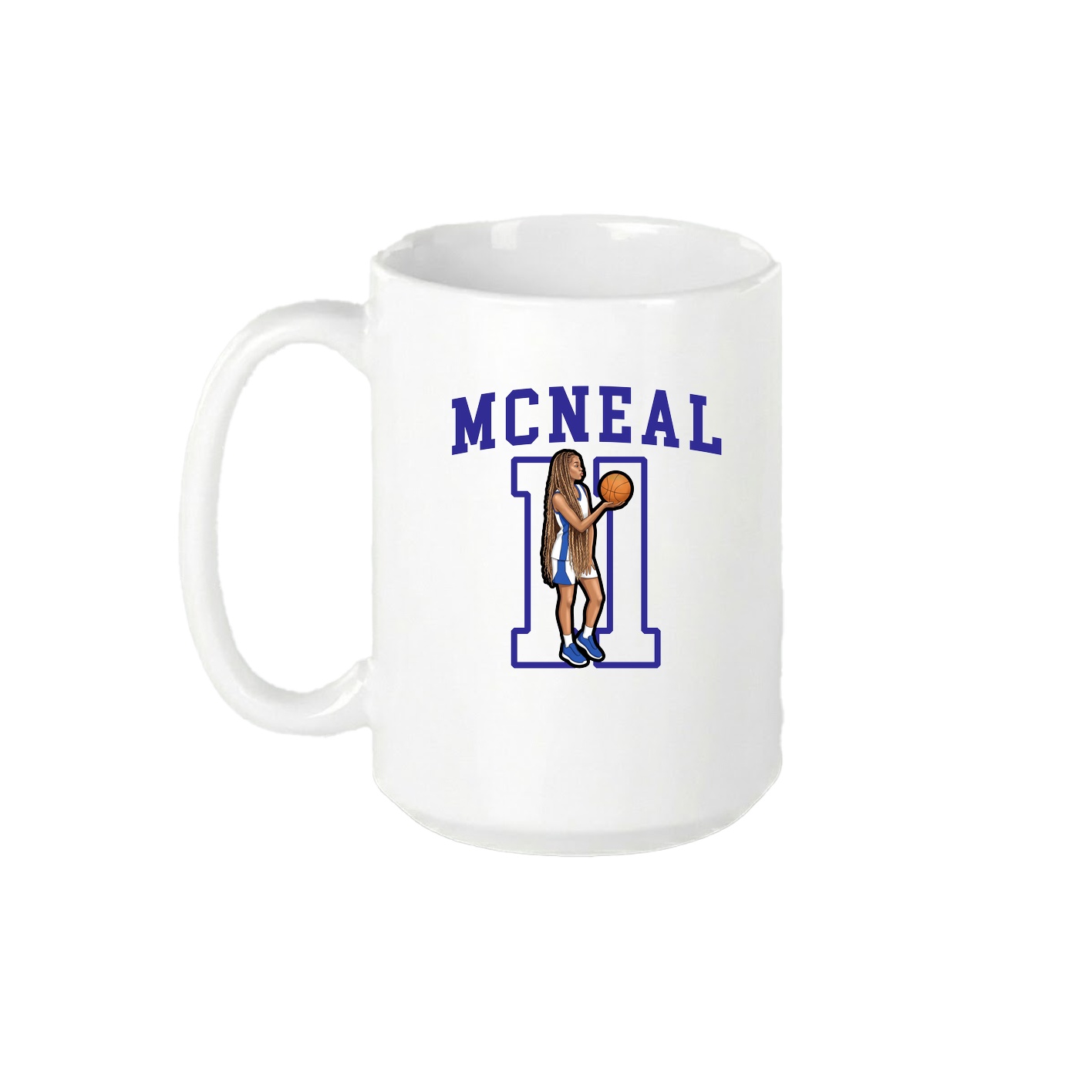 15oz Coffee Mug — Shirsey in White