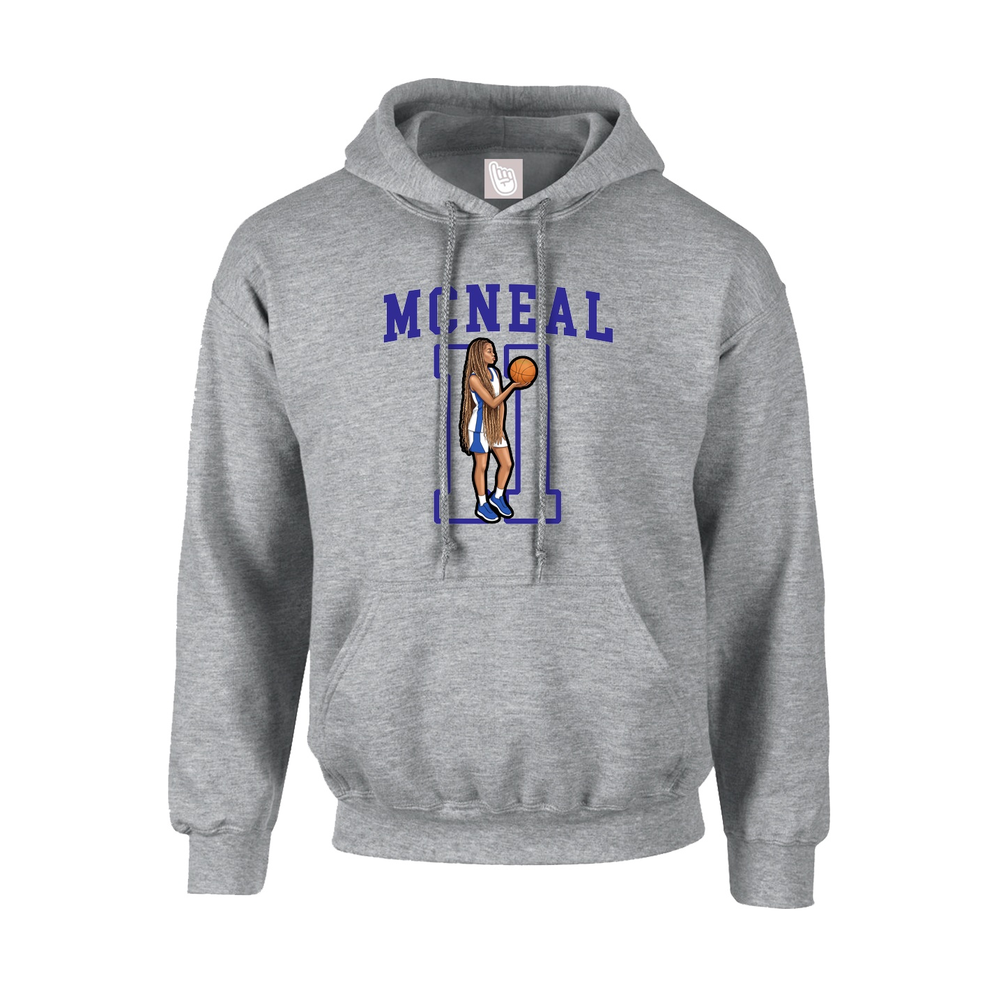 Hoodie — Shirsey in Grey