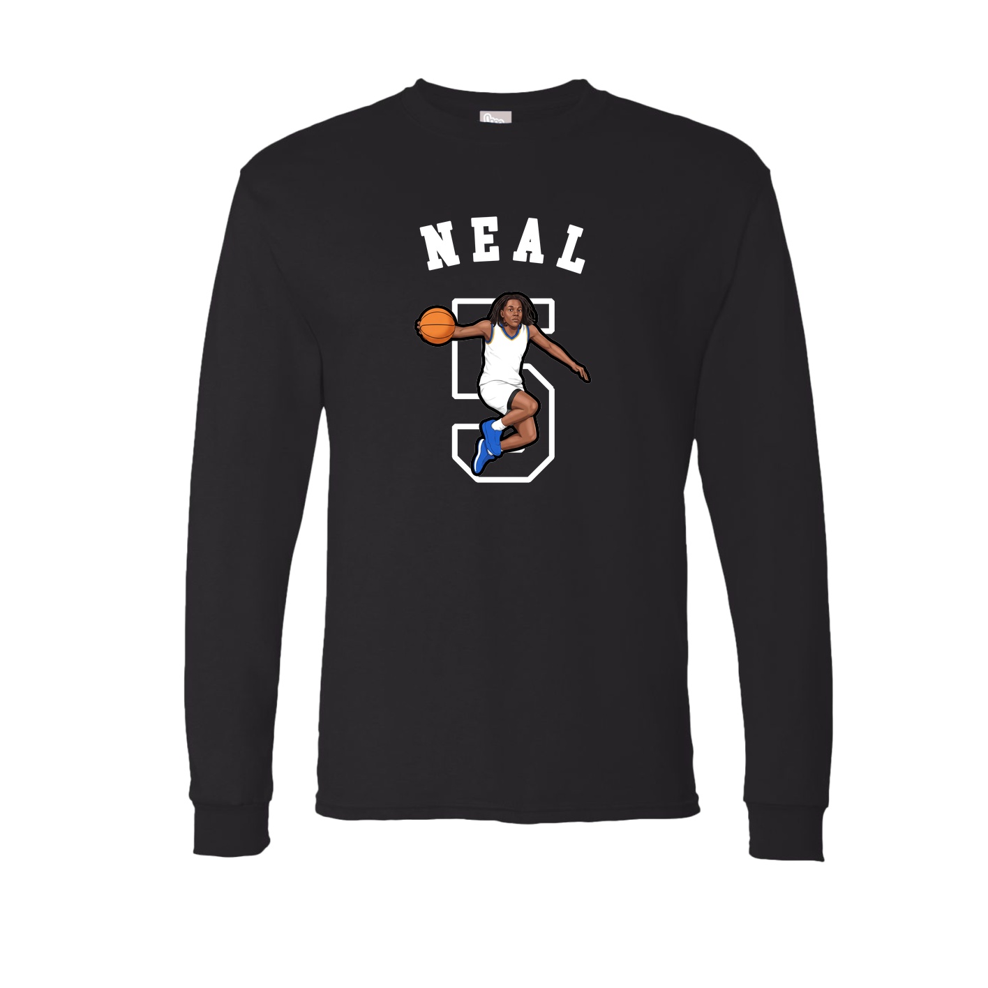 Long Sleeve Tee — Shirsey Arch in Black
