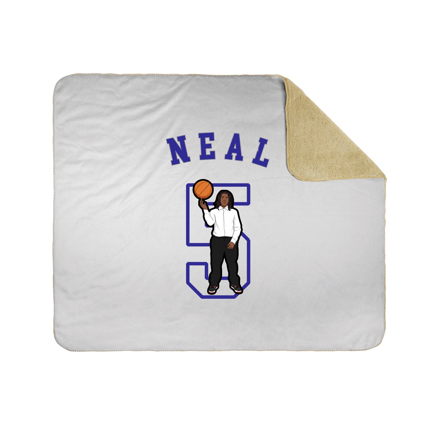 Throw Blanket — Shirsey Arch in White