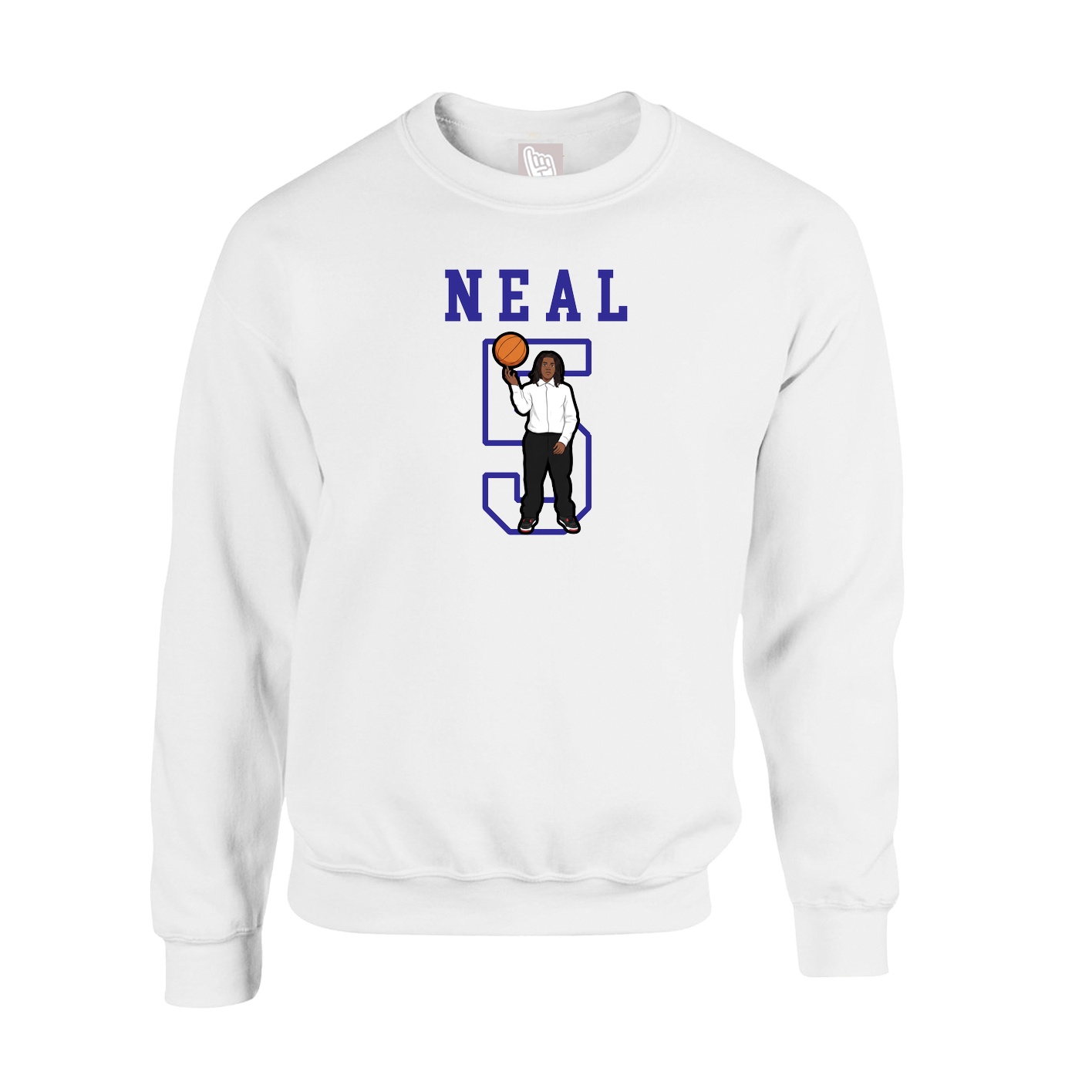 Fleece Crew — Shirsey in White