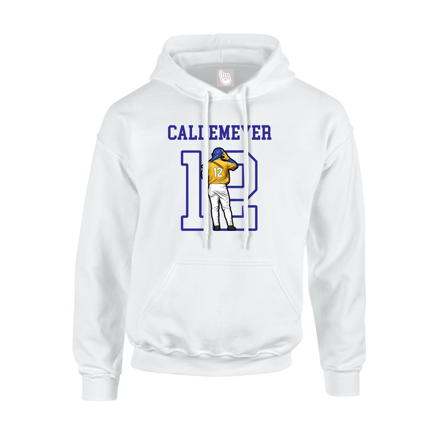 Hoodie — Shirsey in White