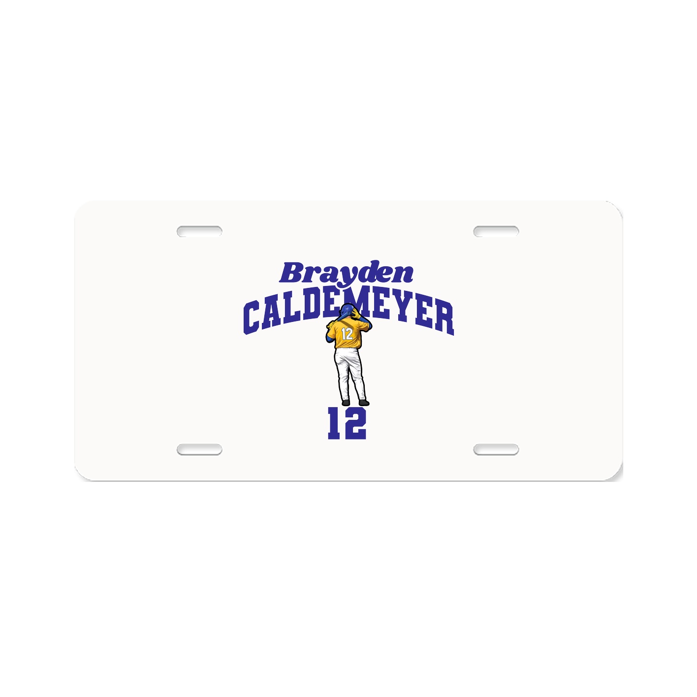License Plate — Signature Arch in Classic