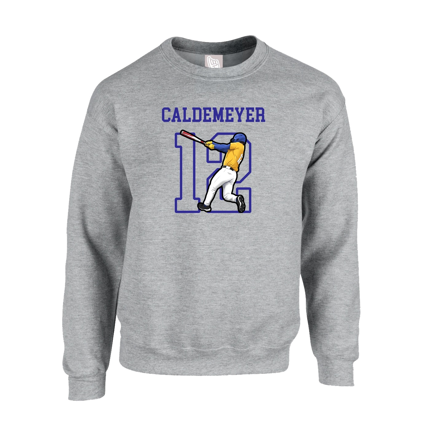 Fleece Crew — Shirsey in Grey