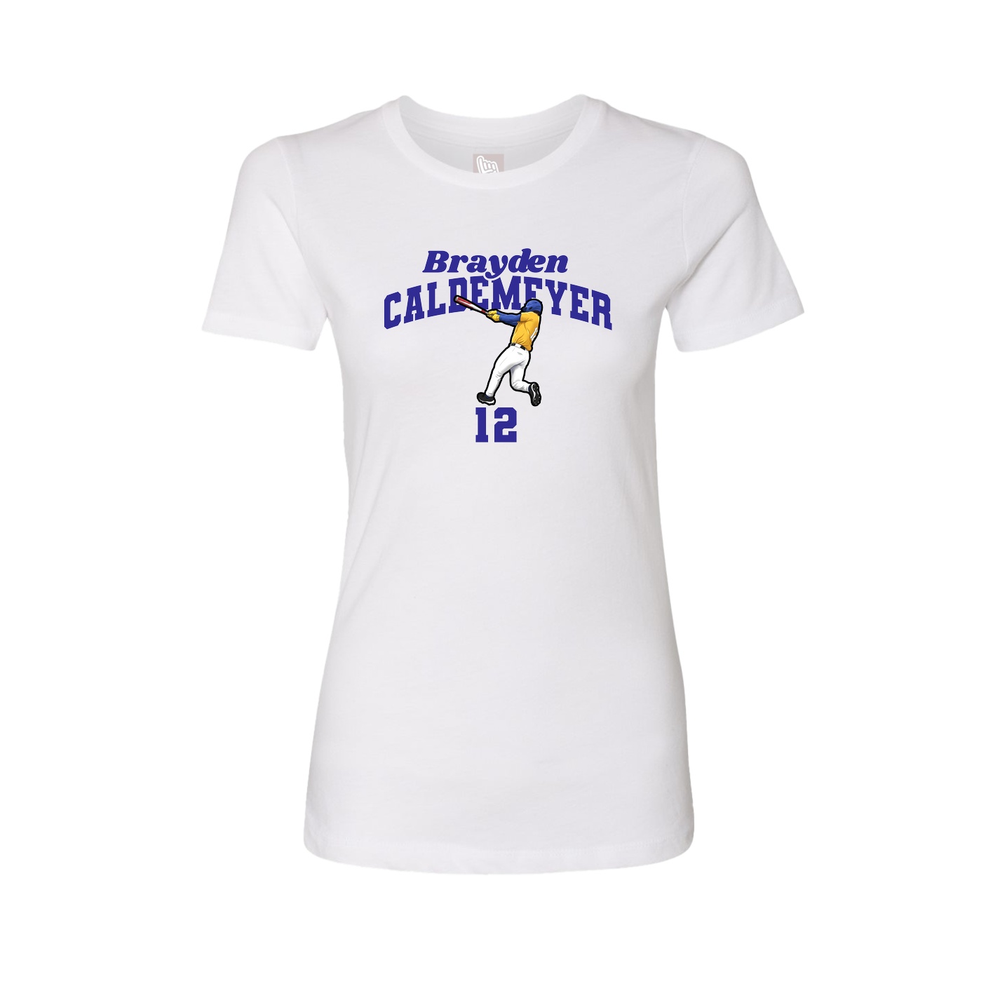 Womens Tee — Signature Arch in White