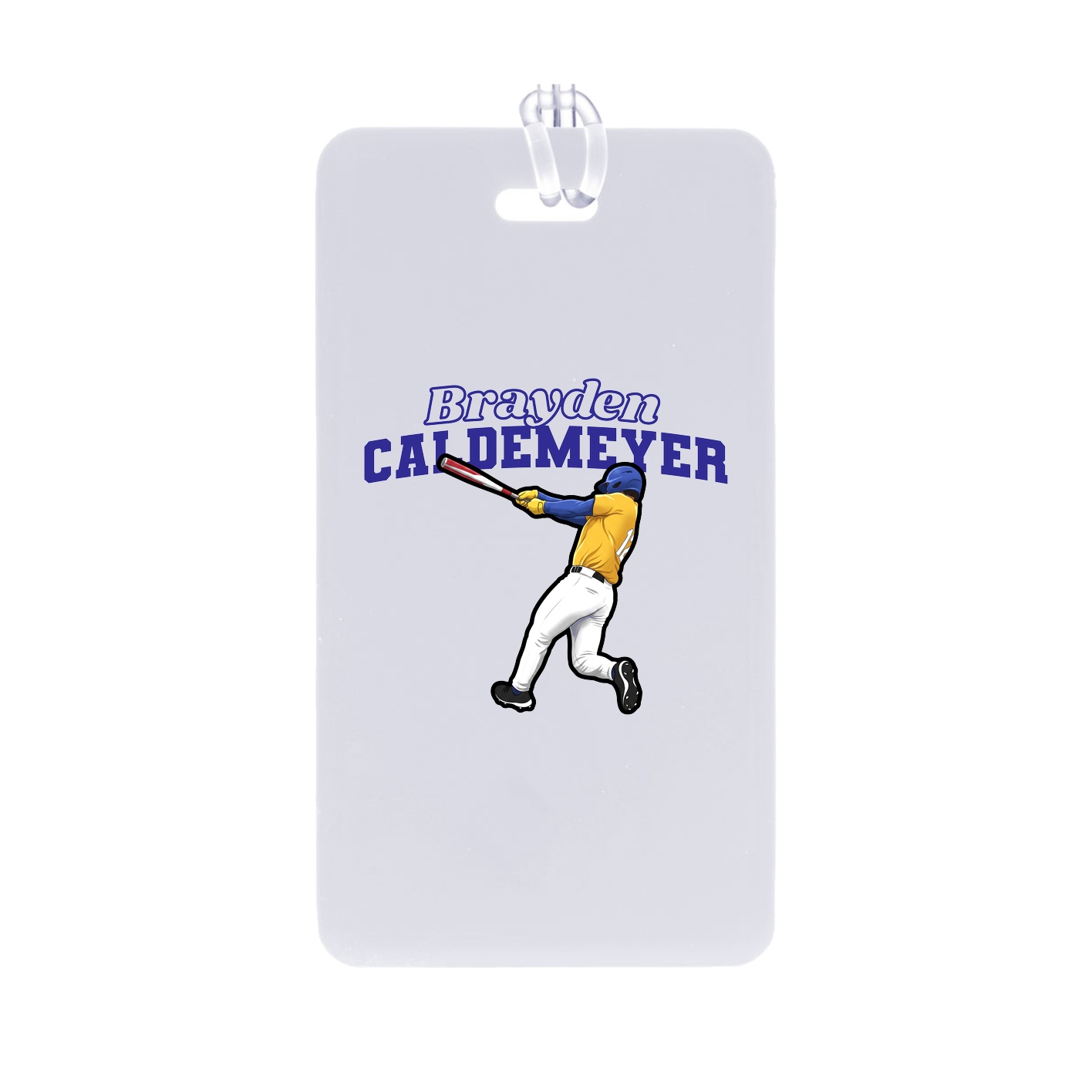 Bag Tag — Name Arch in Classic