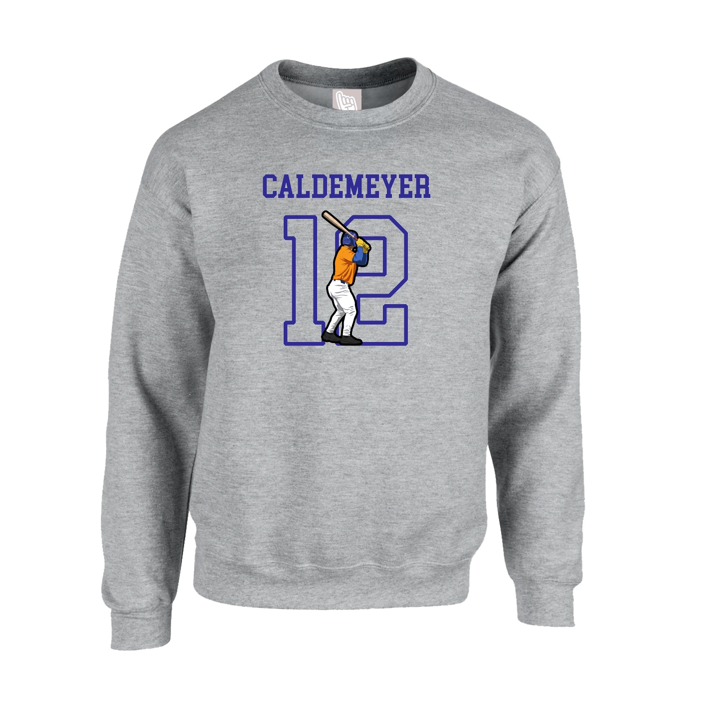 Fleece Crew — Shirsey in Grey