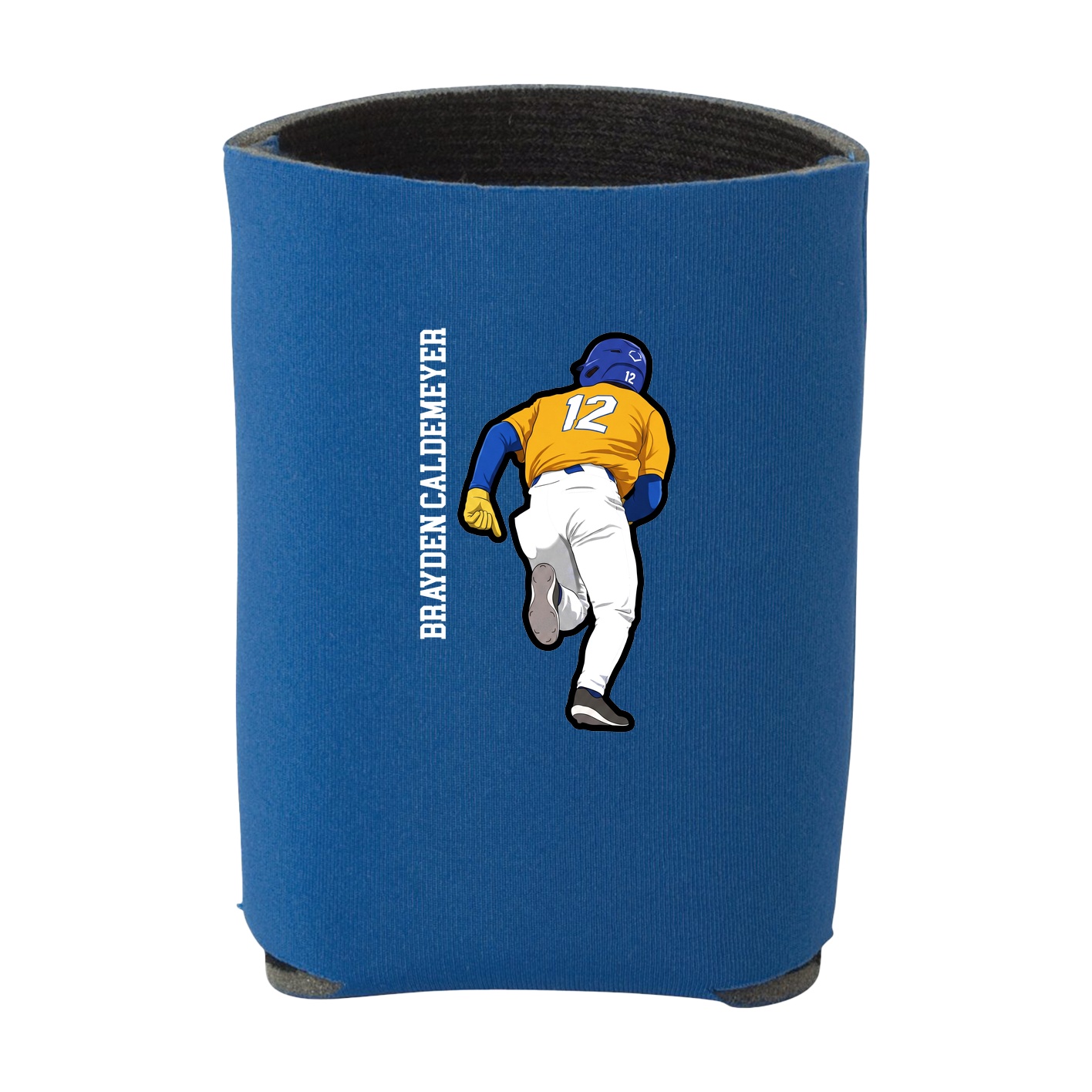 Can Holder — Name Vertical in Royal