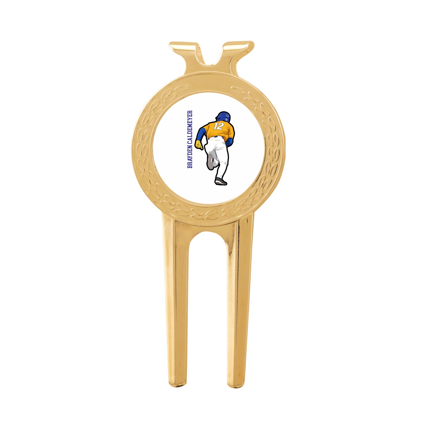 Divot Tool with Ball Marker — Name Vertical in Classic