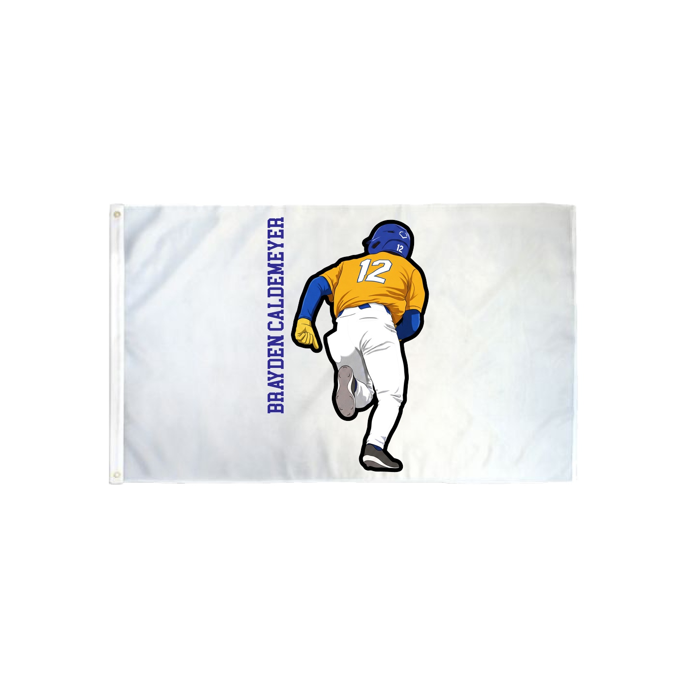 3x5 Flag — Name Vertical in Classic
