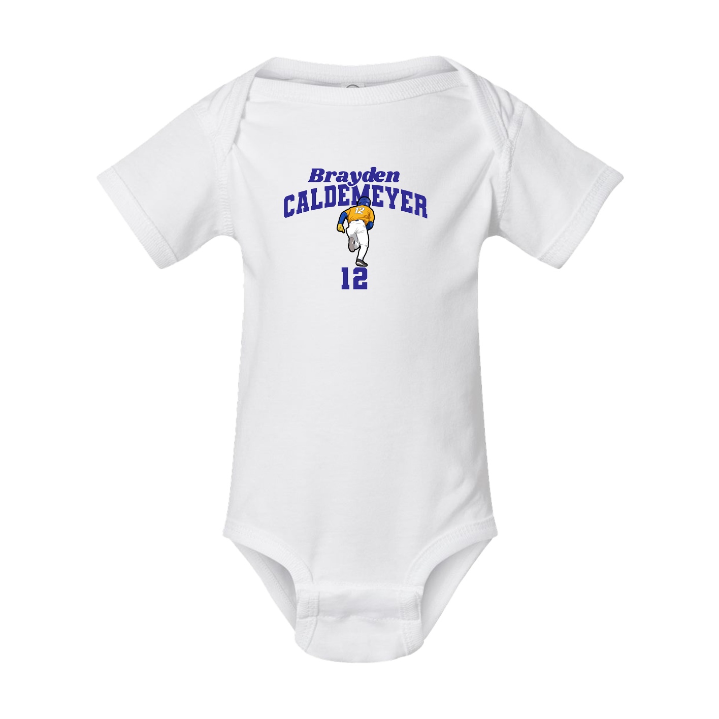 Baby Onesie — Signature Arch in White