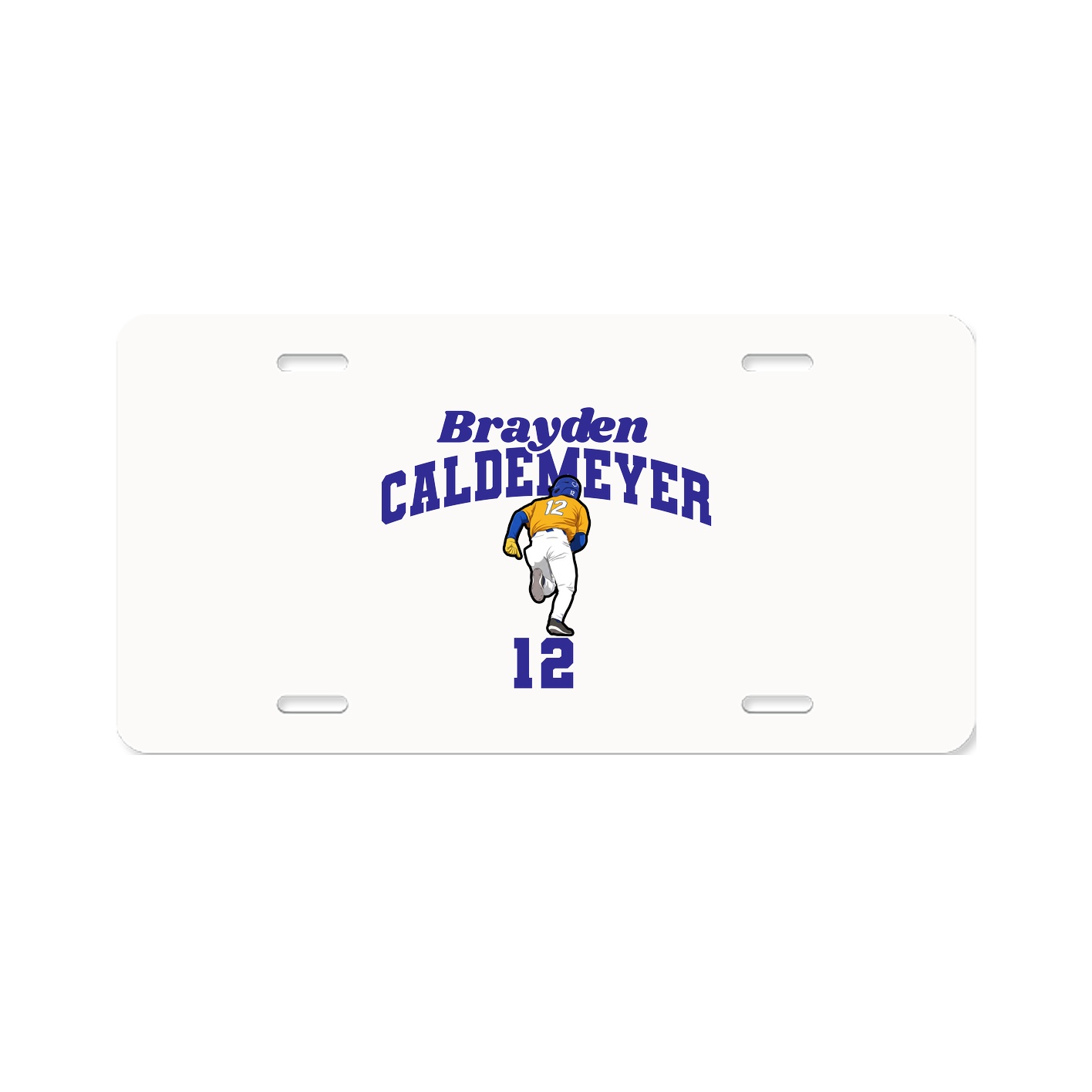 License Plate — Signature Arch in Classic