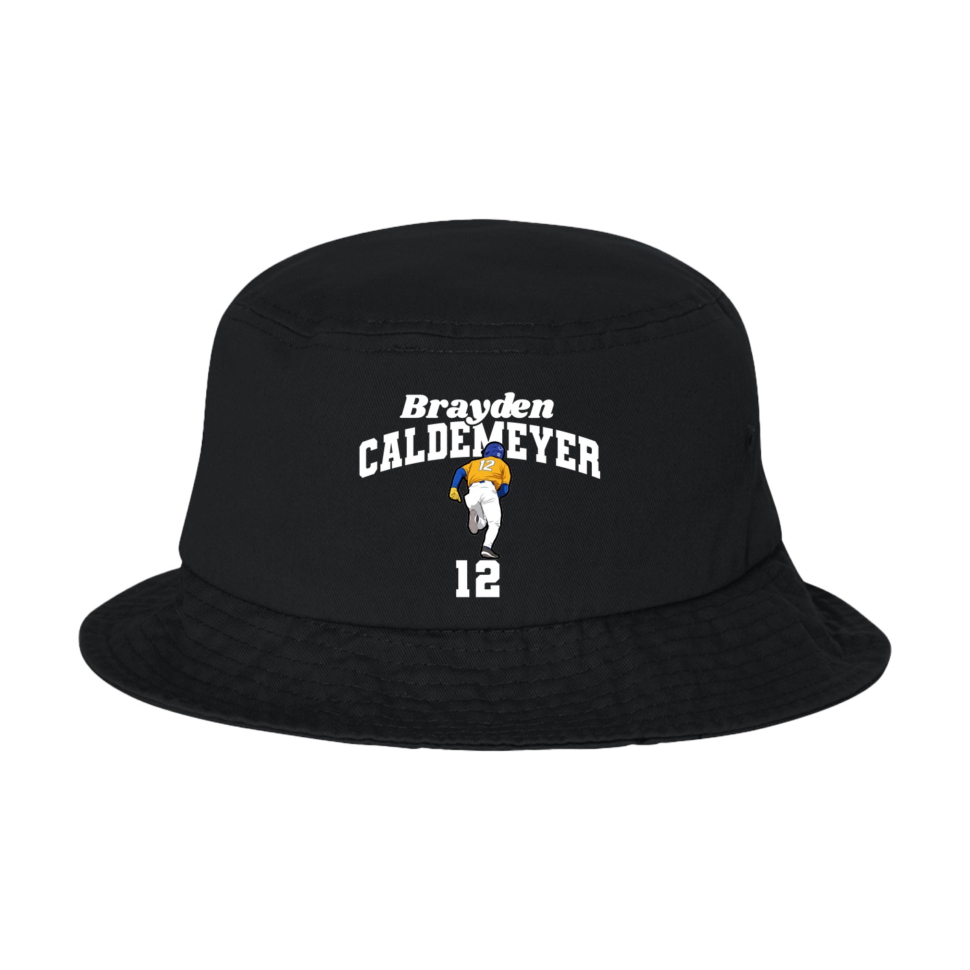 Bucket Cap — Signature Arch in Black