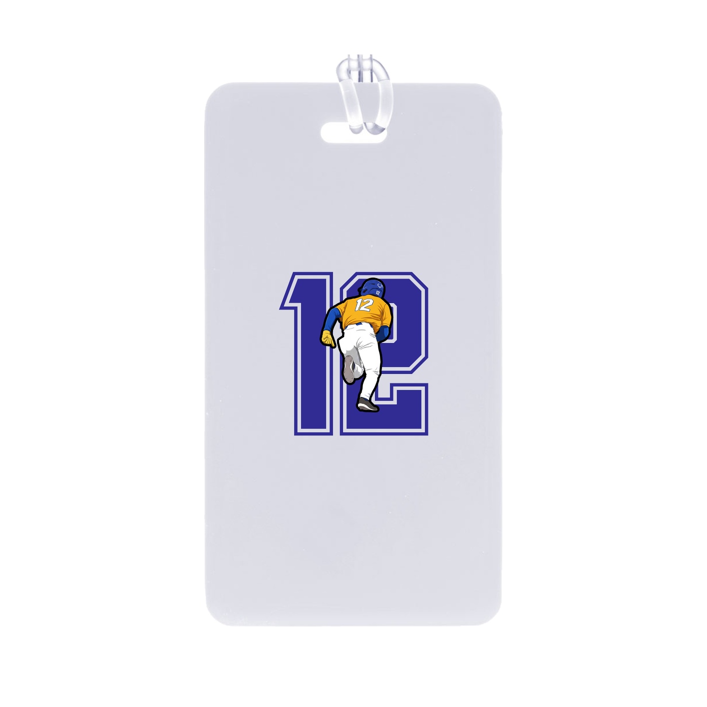 Bag Tag — Number in Classic