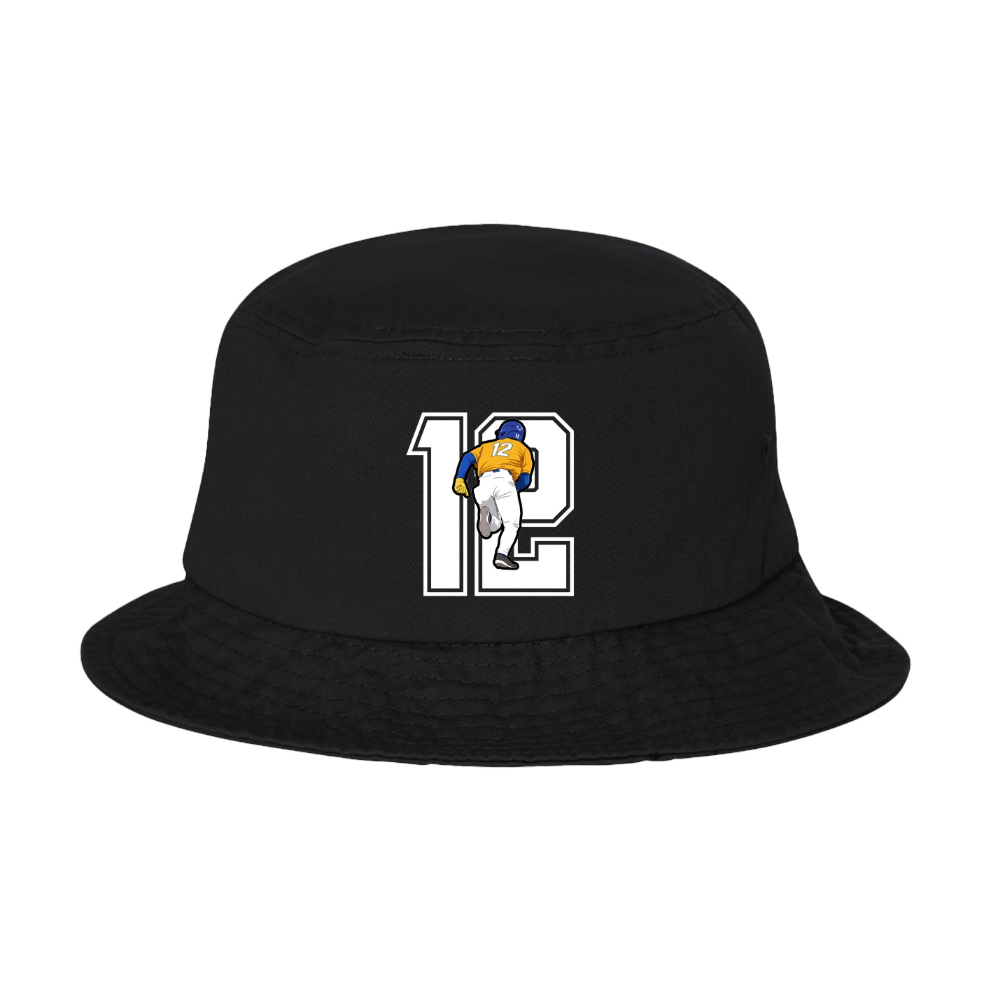Bucket Cap — Number in Black