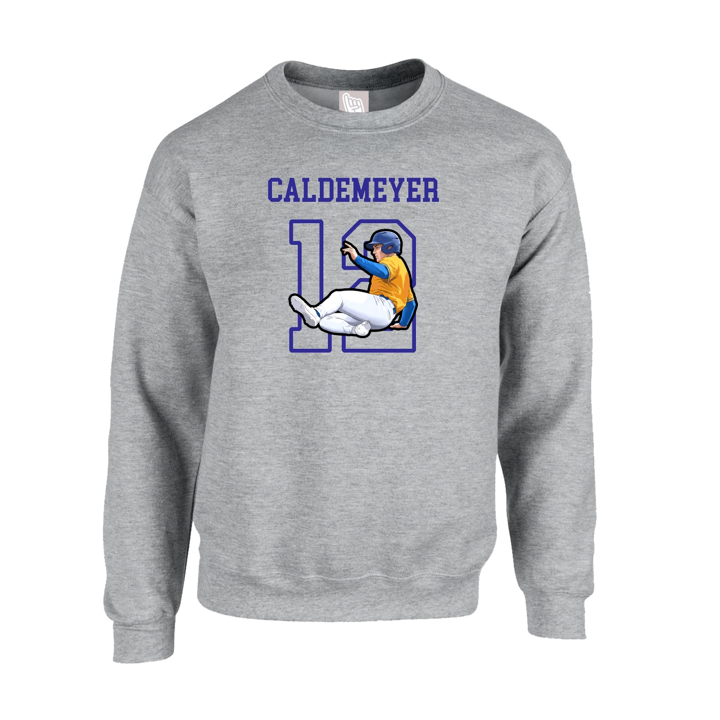 Fleece Crew — Shirsey in Grey