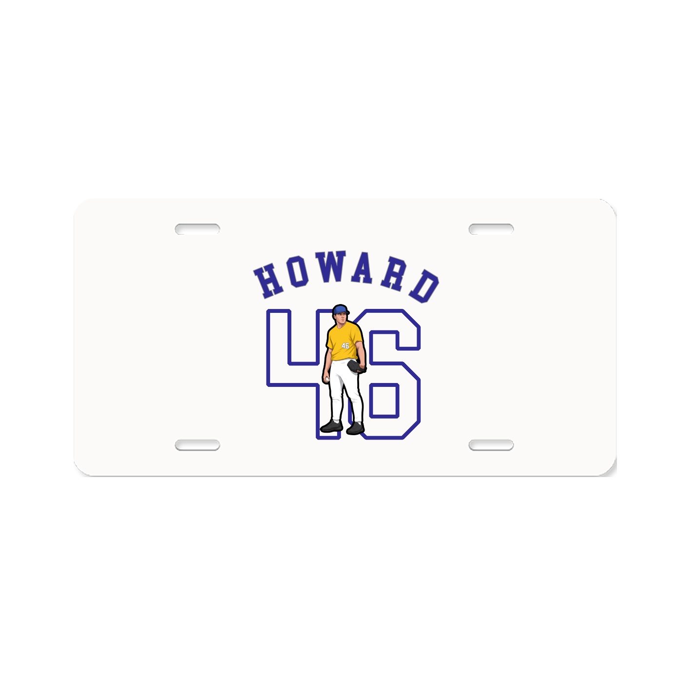 License Plate — Shirsey Arch in Classic