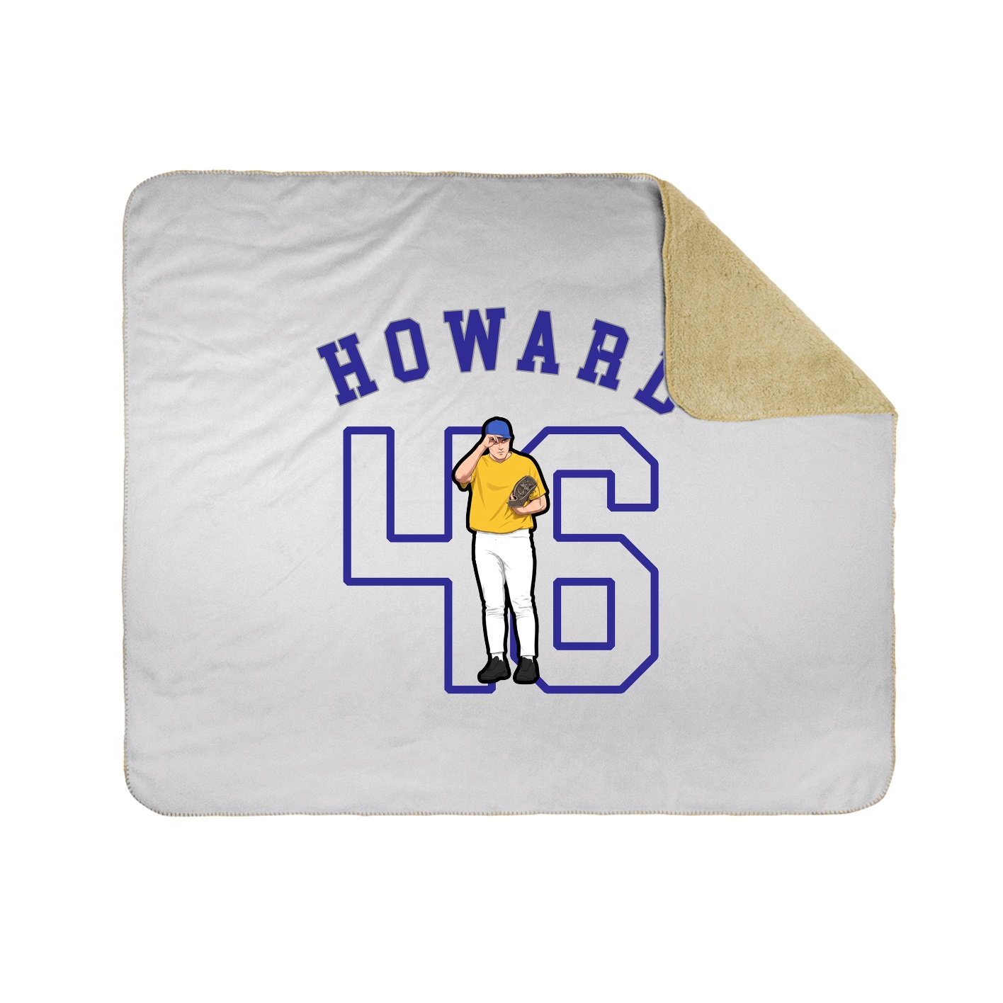 Throw Blanket — Shirsey Arch in White
