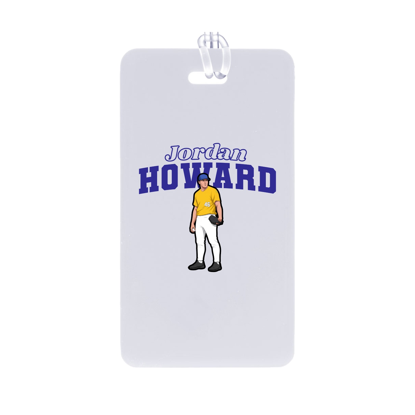 Bag Tag — Name Arch in Classic