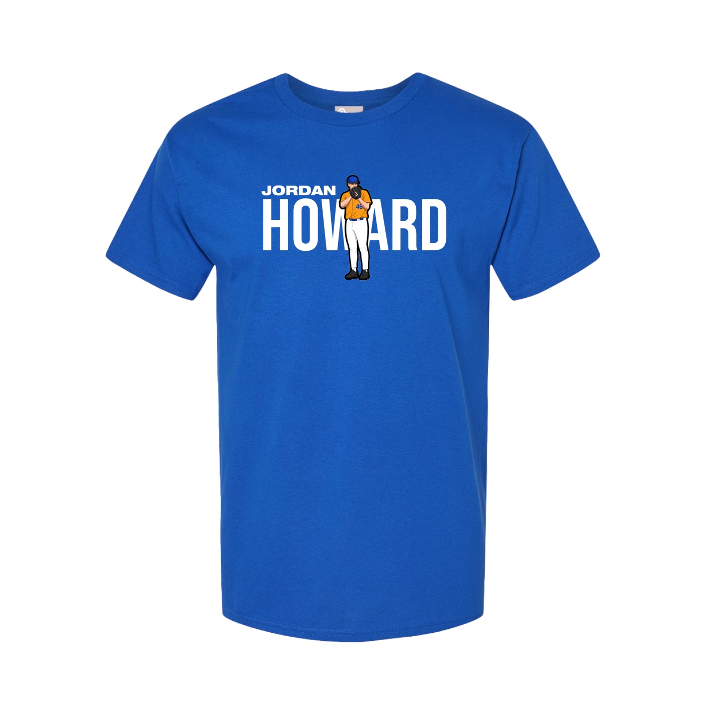 Youth Tee — Player Name in Royal