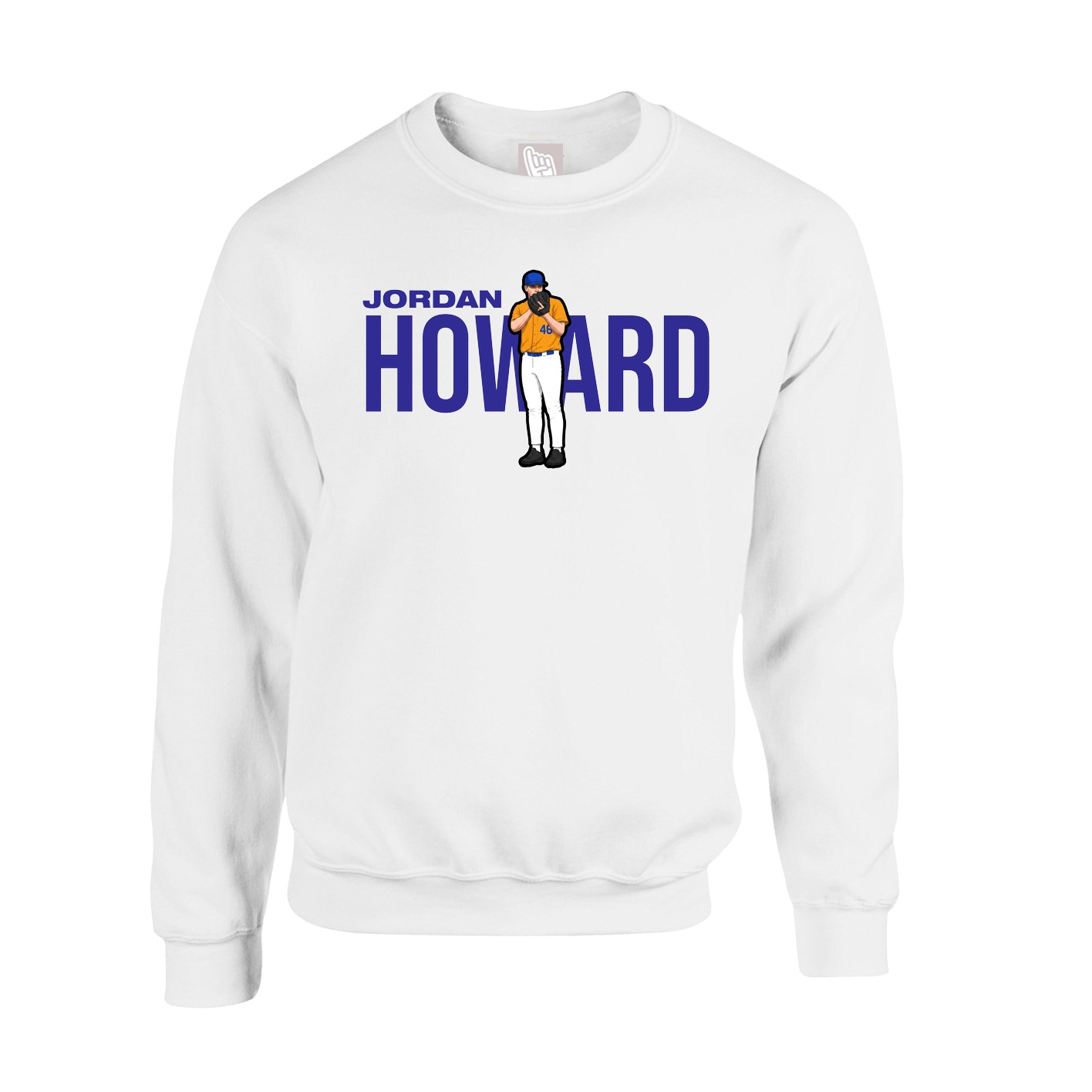 Fleece Crew — Player Name in White