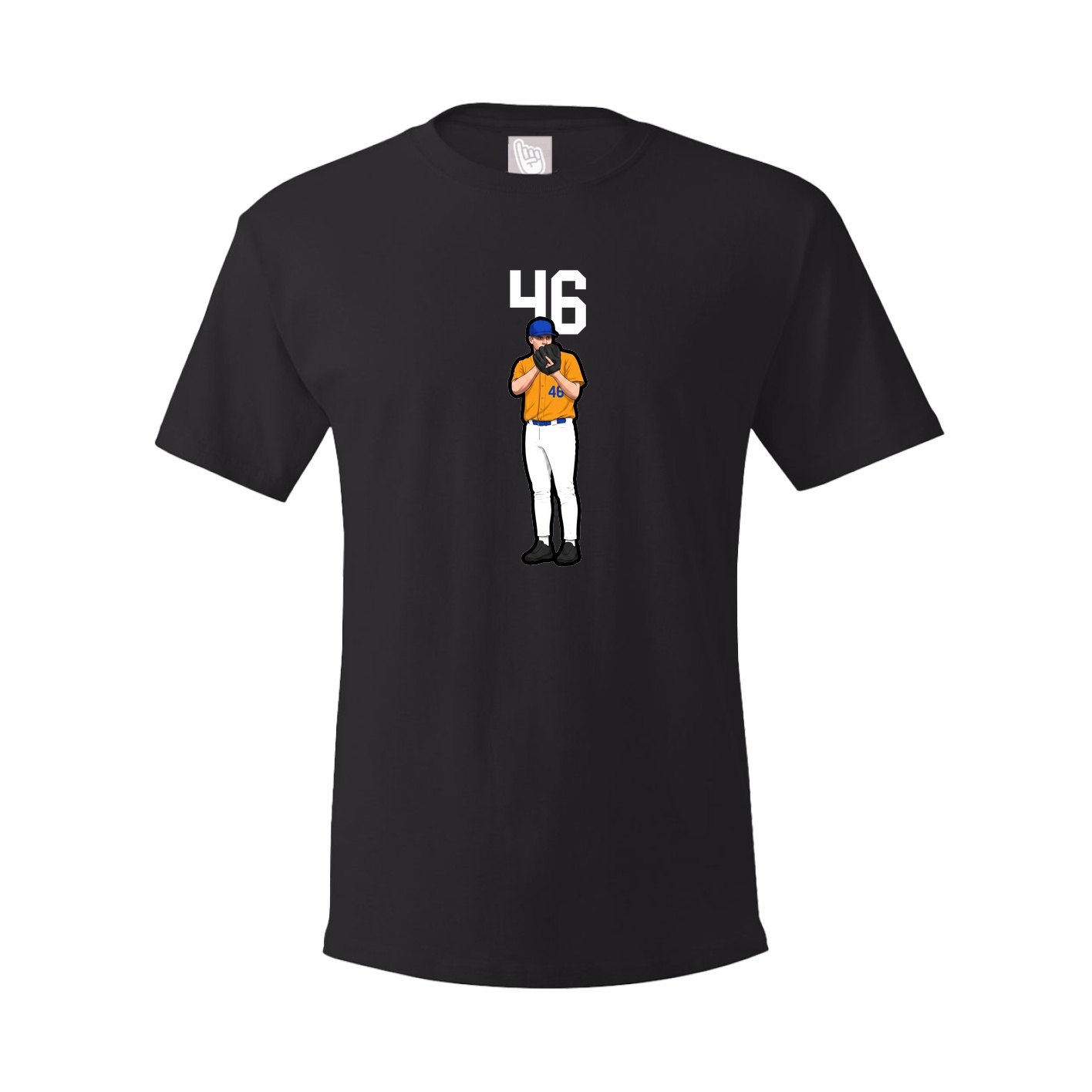 Tee — Number Top in Black