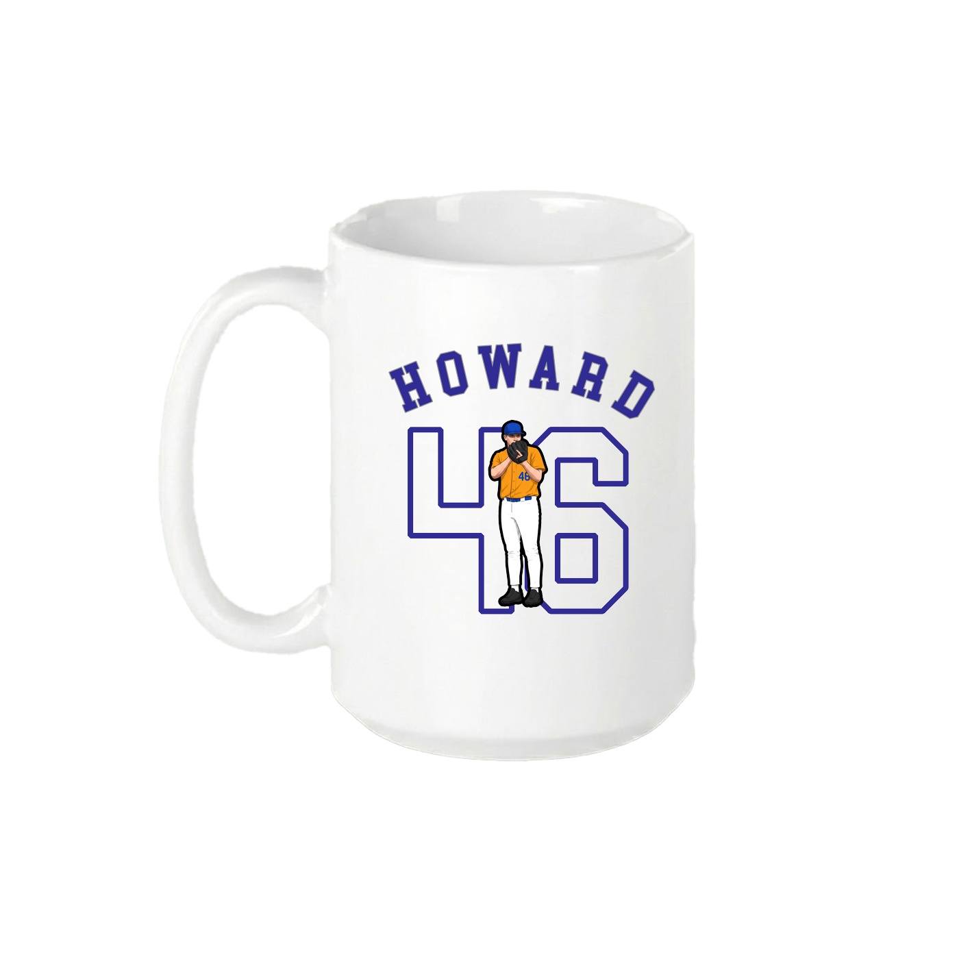 15oz Coffee Mug — Shirsey Arch in White