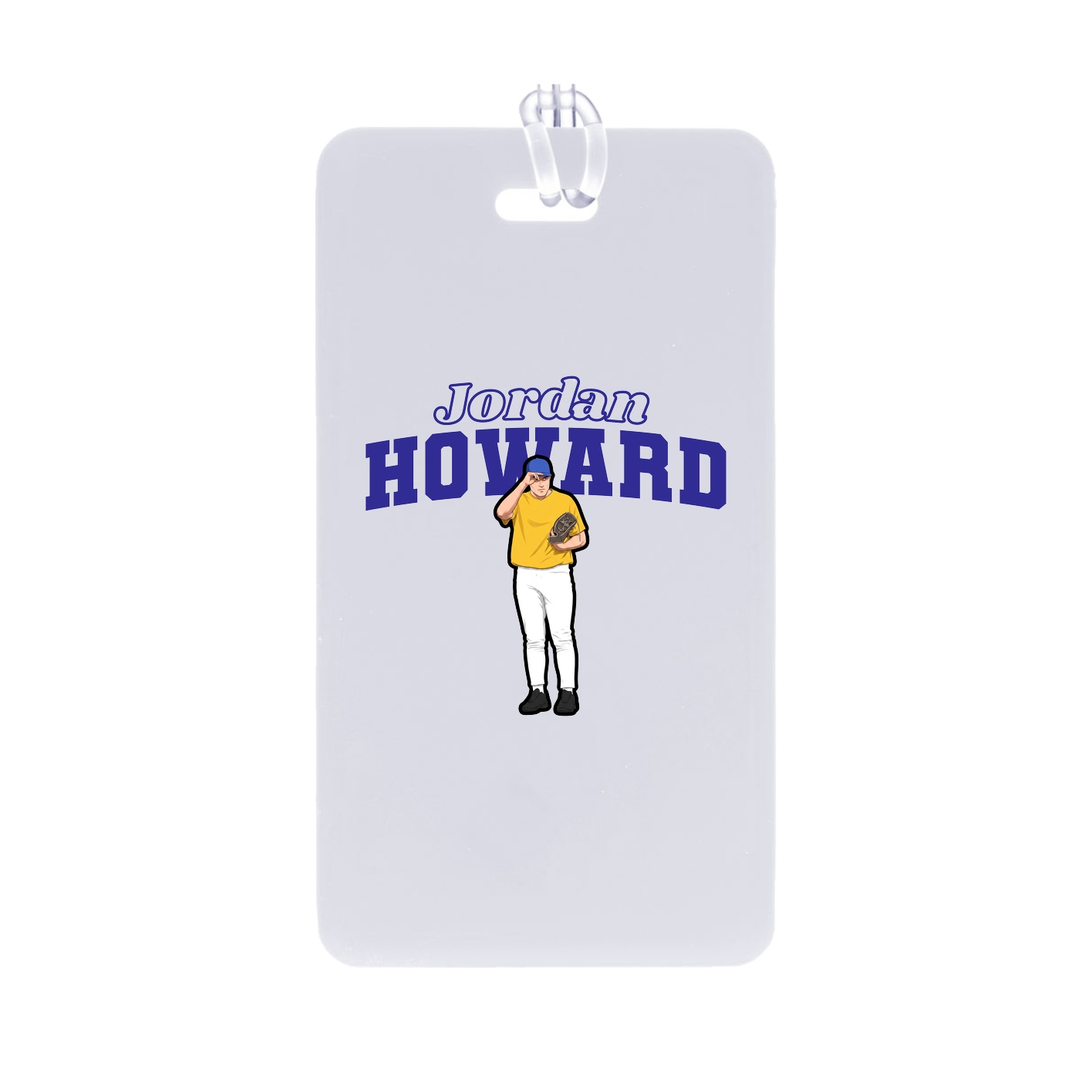 Bag Tag — Name Arch in Classic