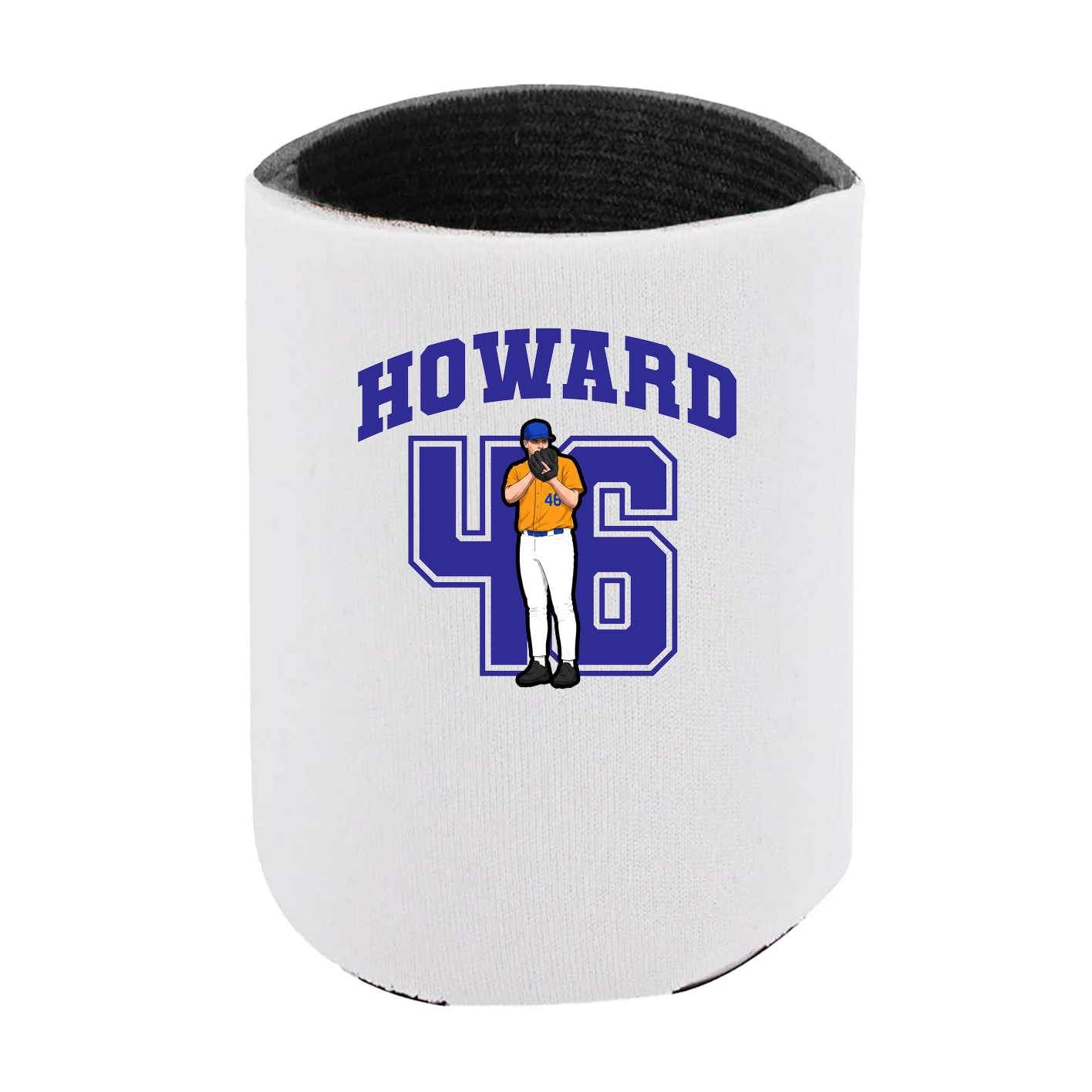 Can Holder — Number in White