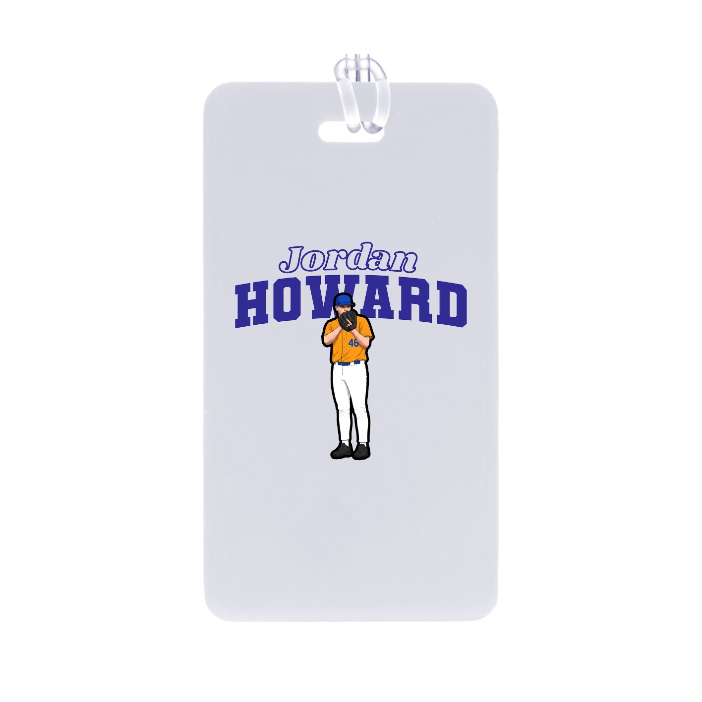 Bag Tag — Name Arch in Classic