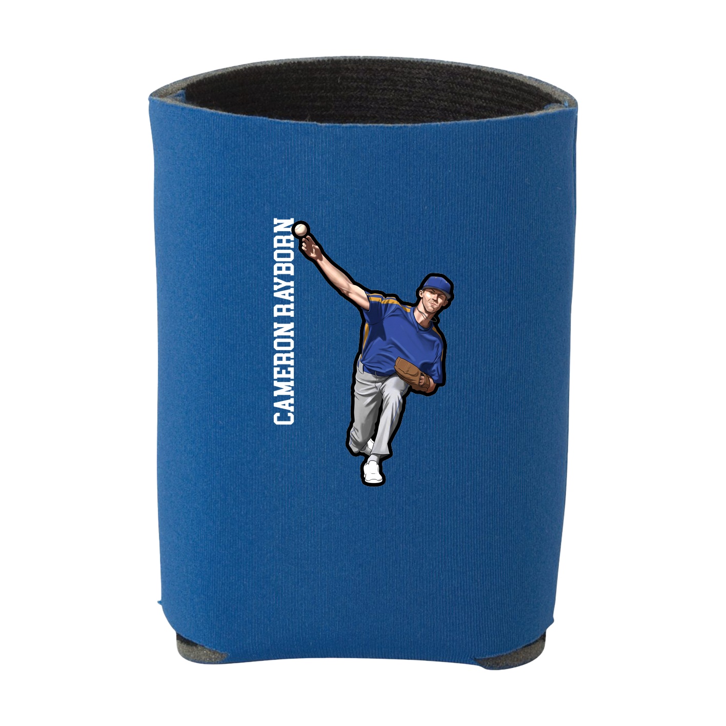 Can Holder — Name Vertical in Royal