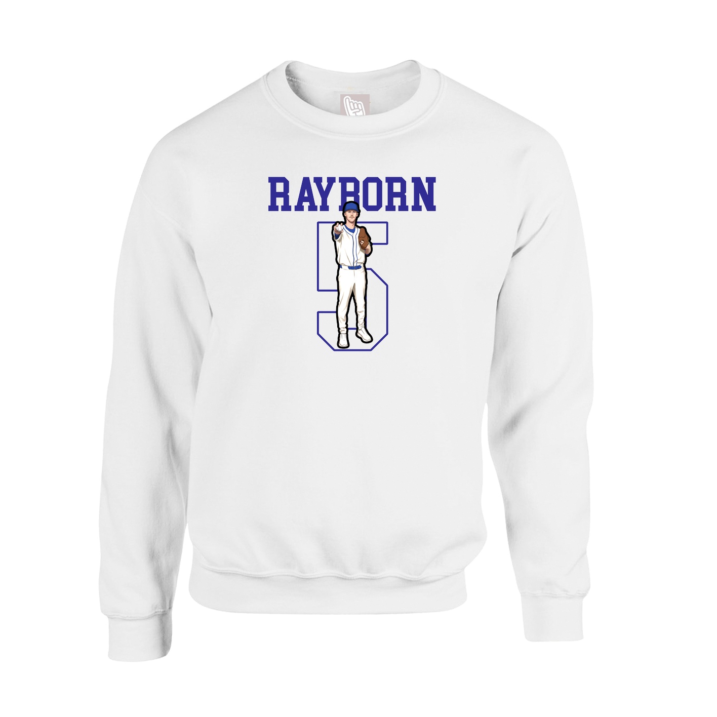 Fleece Crew — Shirsey in White