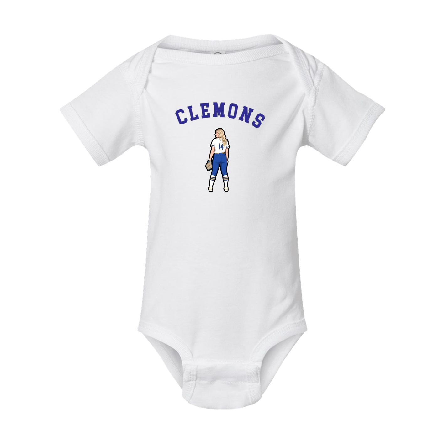 Baby Onesie — Shirsey Arch in White