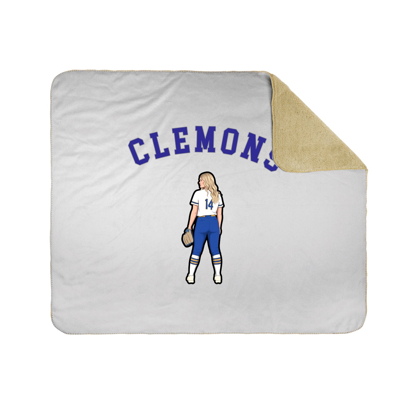 Throw Blanket — Shirsey Arch in White