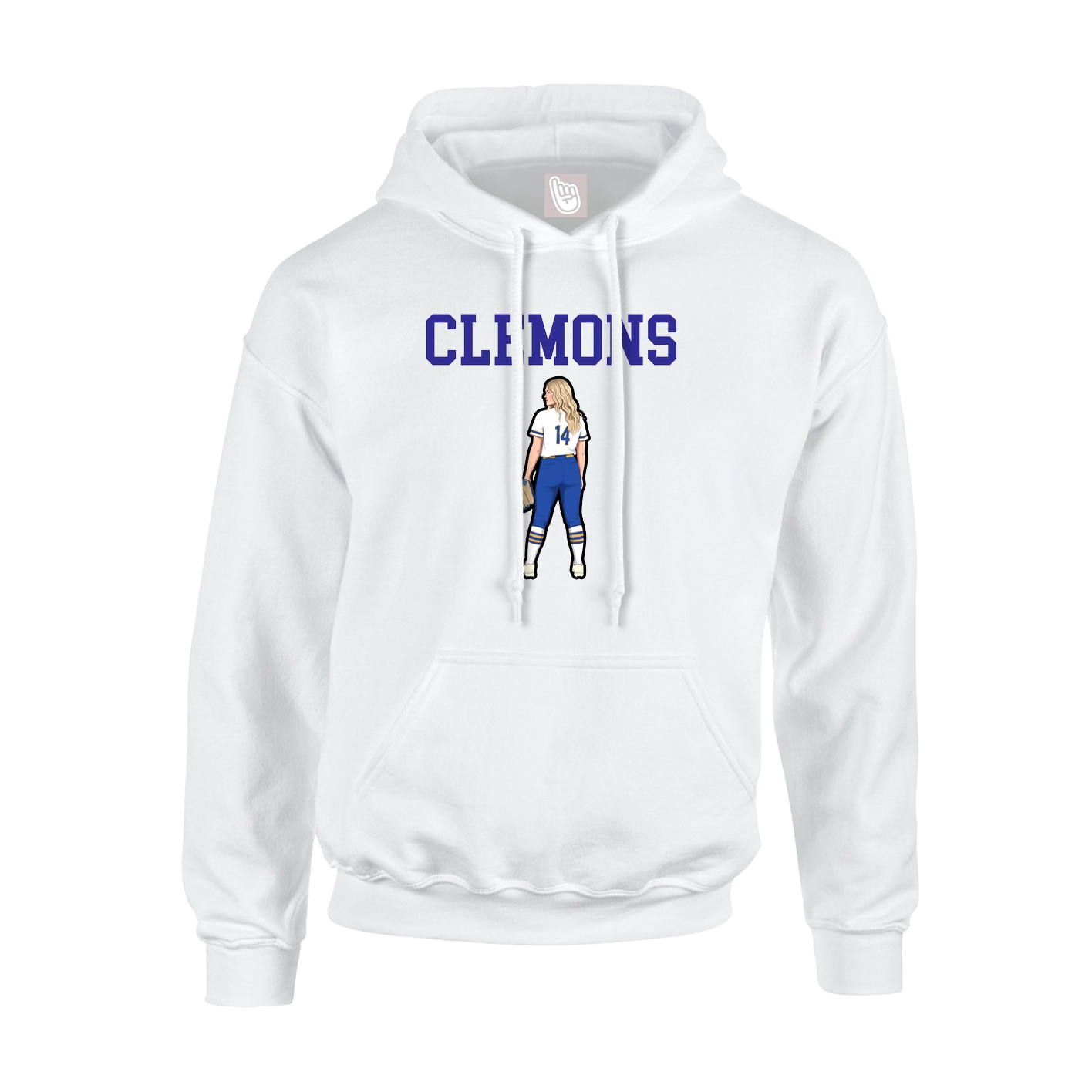 Youth Hoodie — Shirsey in White